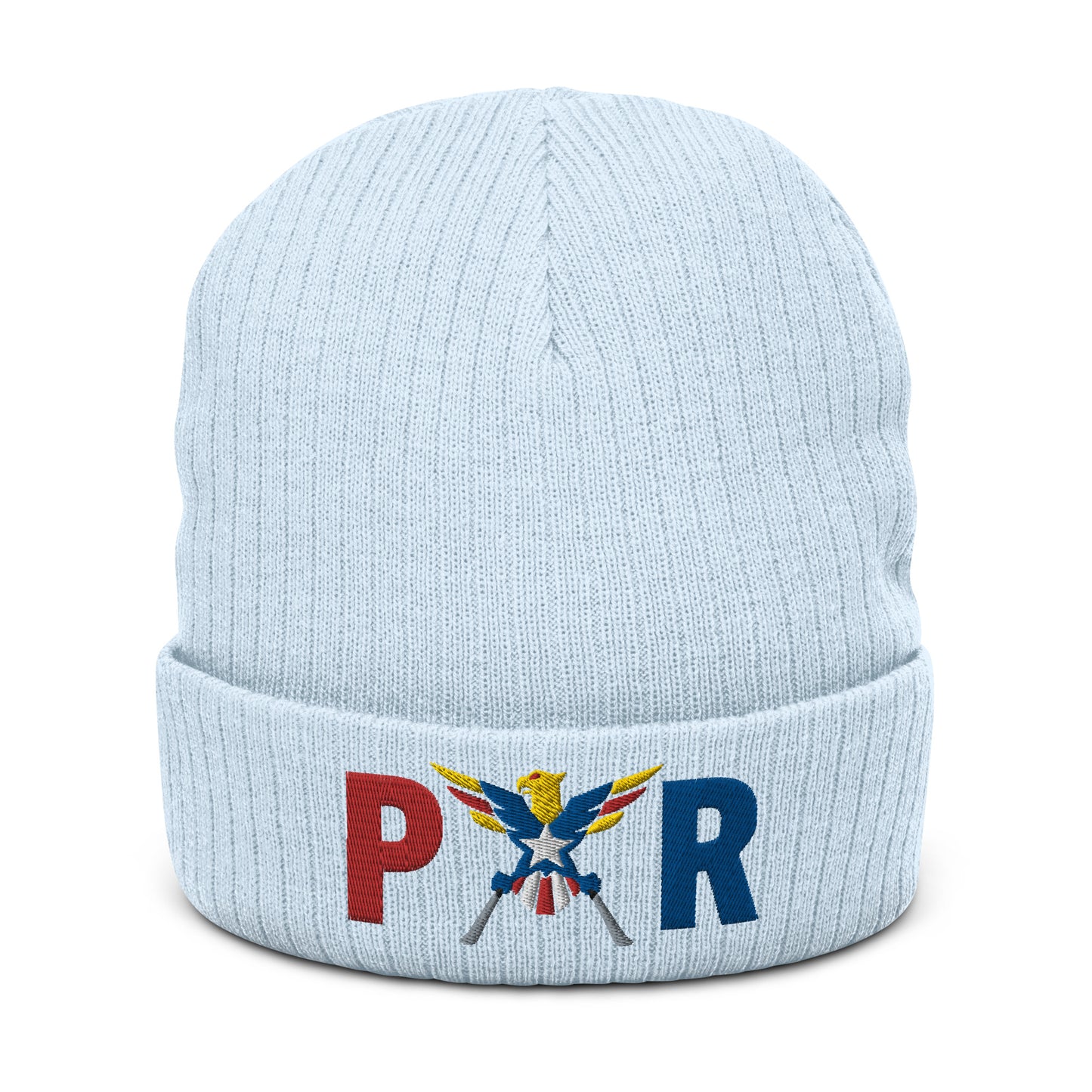 VIVA PUERTO RICO LIBRE! (Ribbed Knit/Cuffed Beanie)