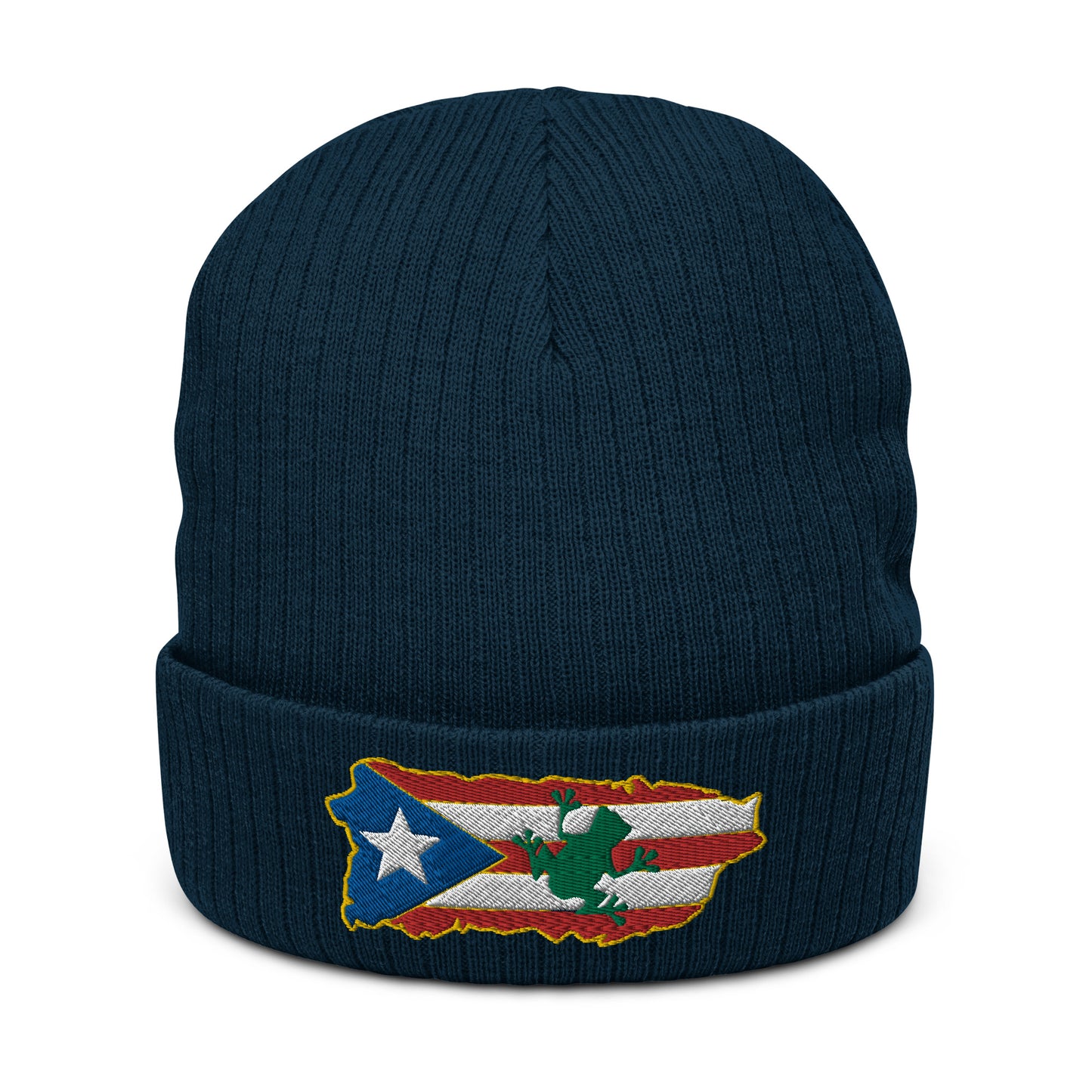 MAP OF PR - COQUI (Ribbed Knit Beanie)