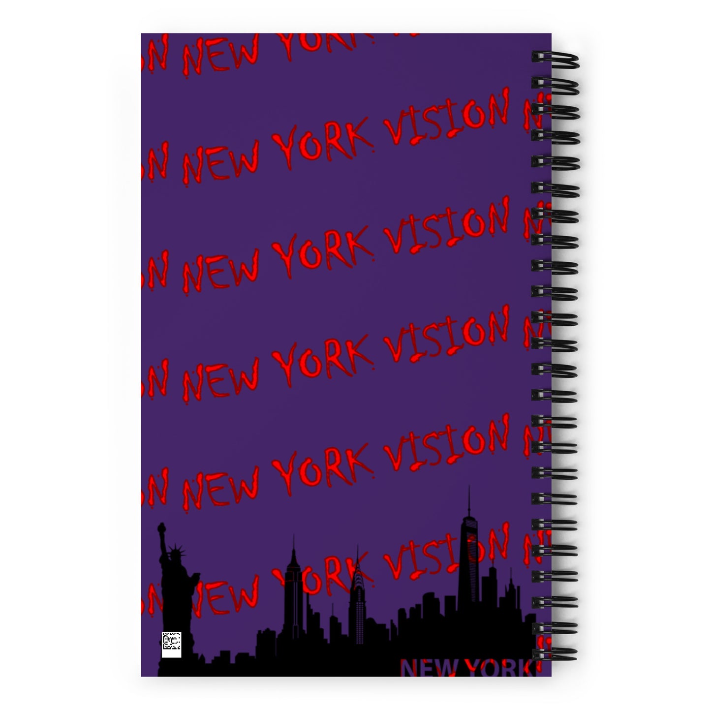 NEW YORK VISION APPLE (Spiral Notebook)
