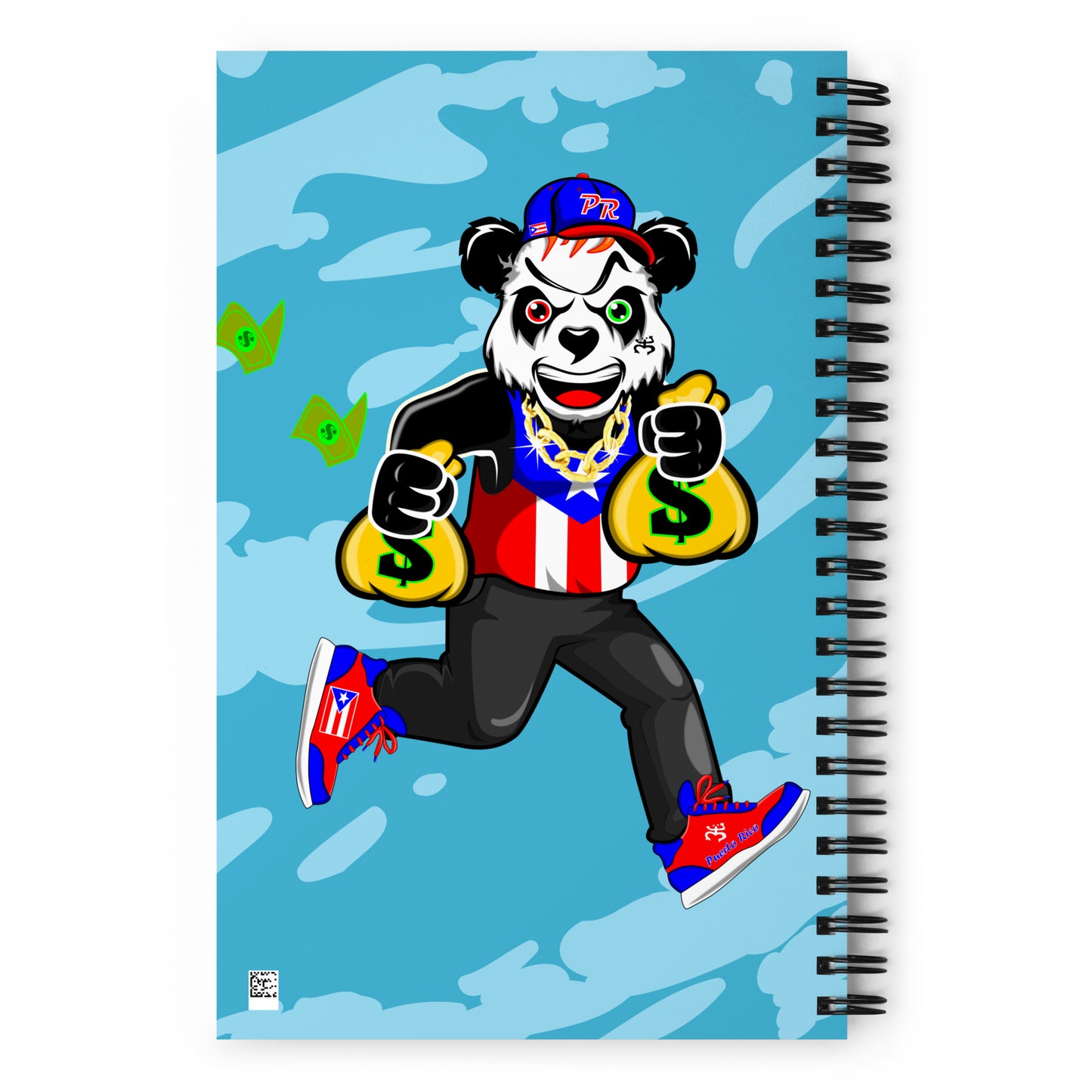 RICO PANDA (Spiral Notebook)