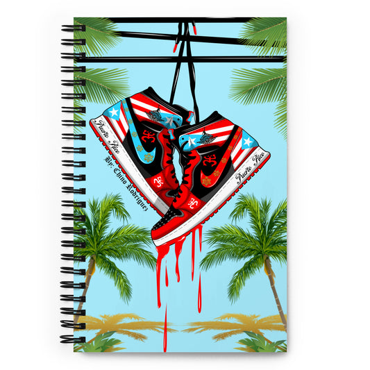 PR AIR JORDAN 1 (Spiral Notebook)