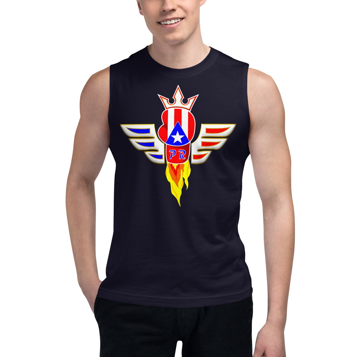 FENIX BOXING GLOVE - PR1 (PREMIUM Muscle Shirt)