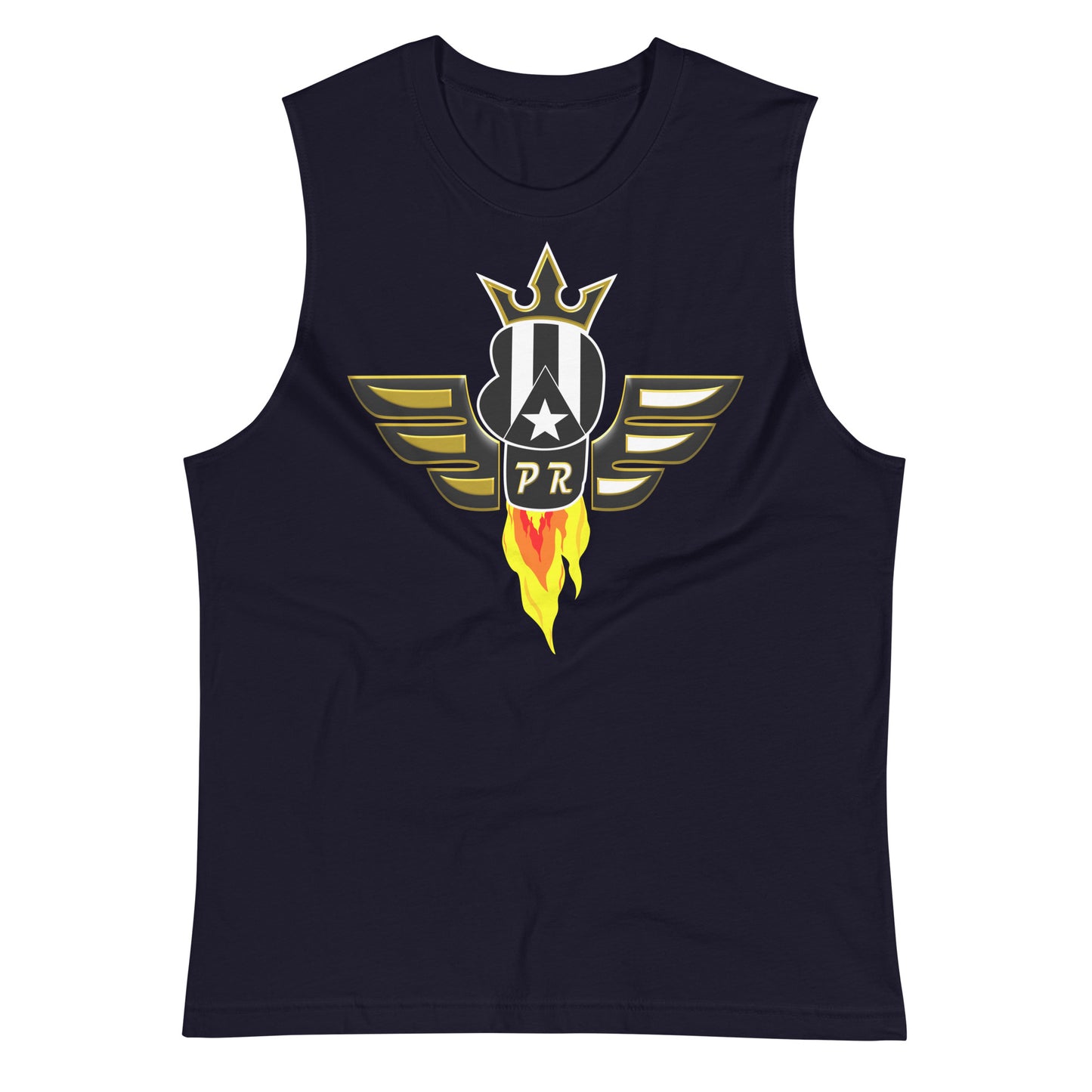 FENIX BOXING GLOVE - BLK & GLD SERIES (PREMIUM Muscle Shirt)
