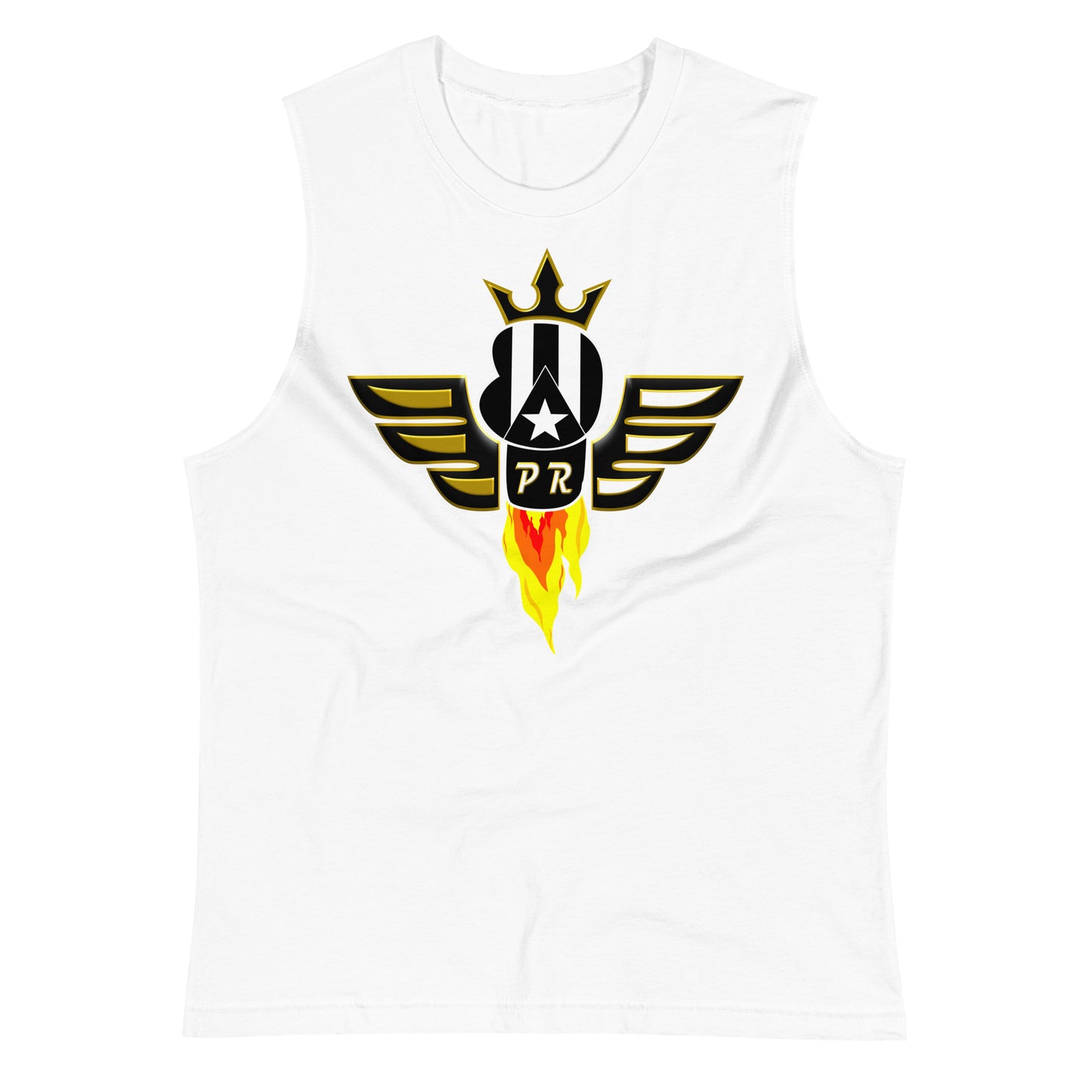 FENIX BOXING GLOVE - BLK & GLD SERIES (PREMIUM Muscle Shirt)