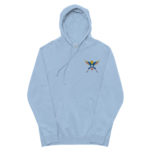 PR FREEDOM WARRIOR BIRD (PIGMENT-DYED HOODIE)