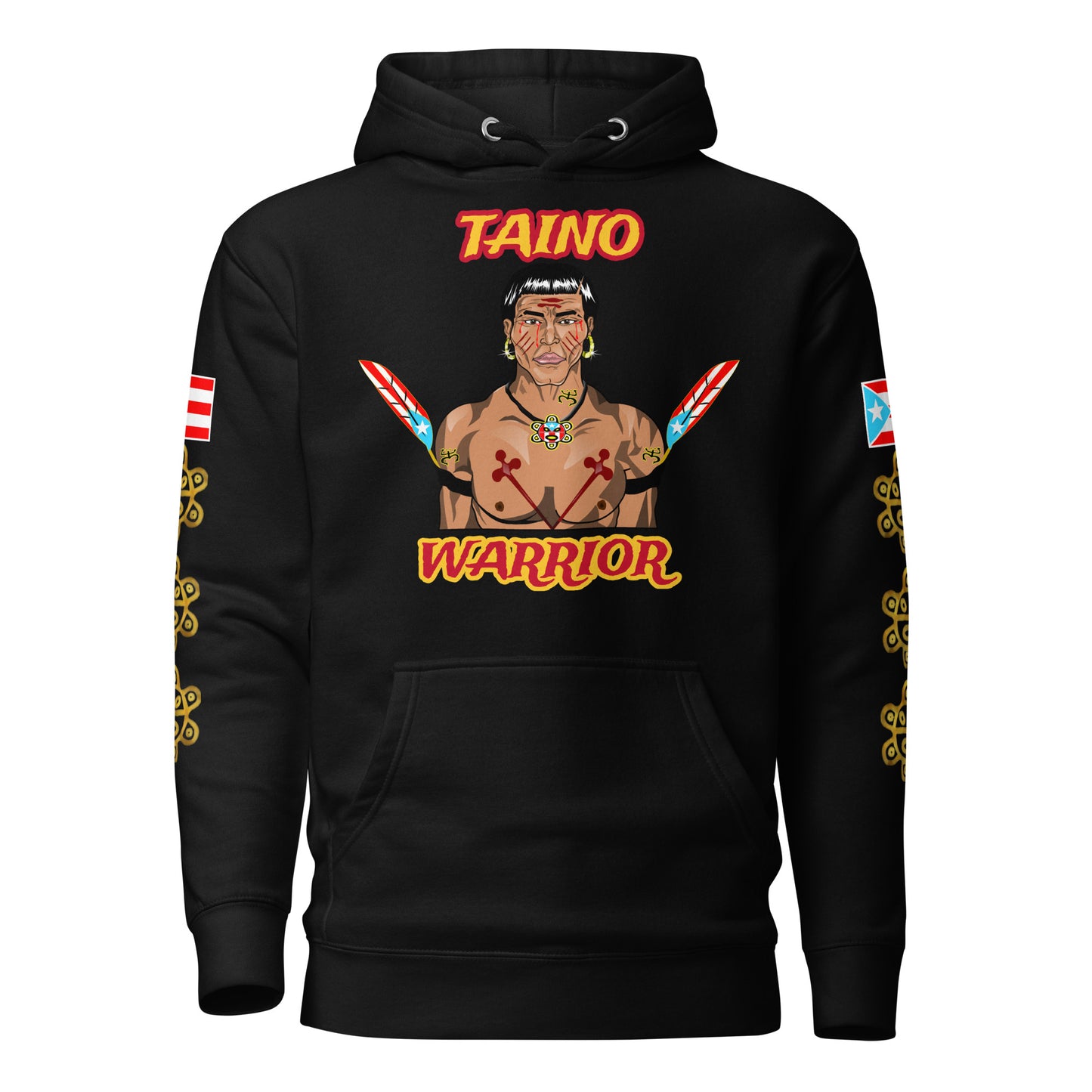 TAINO WARRIOR - EL CACIQUE (PREMIUM HOODIE)