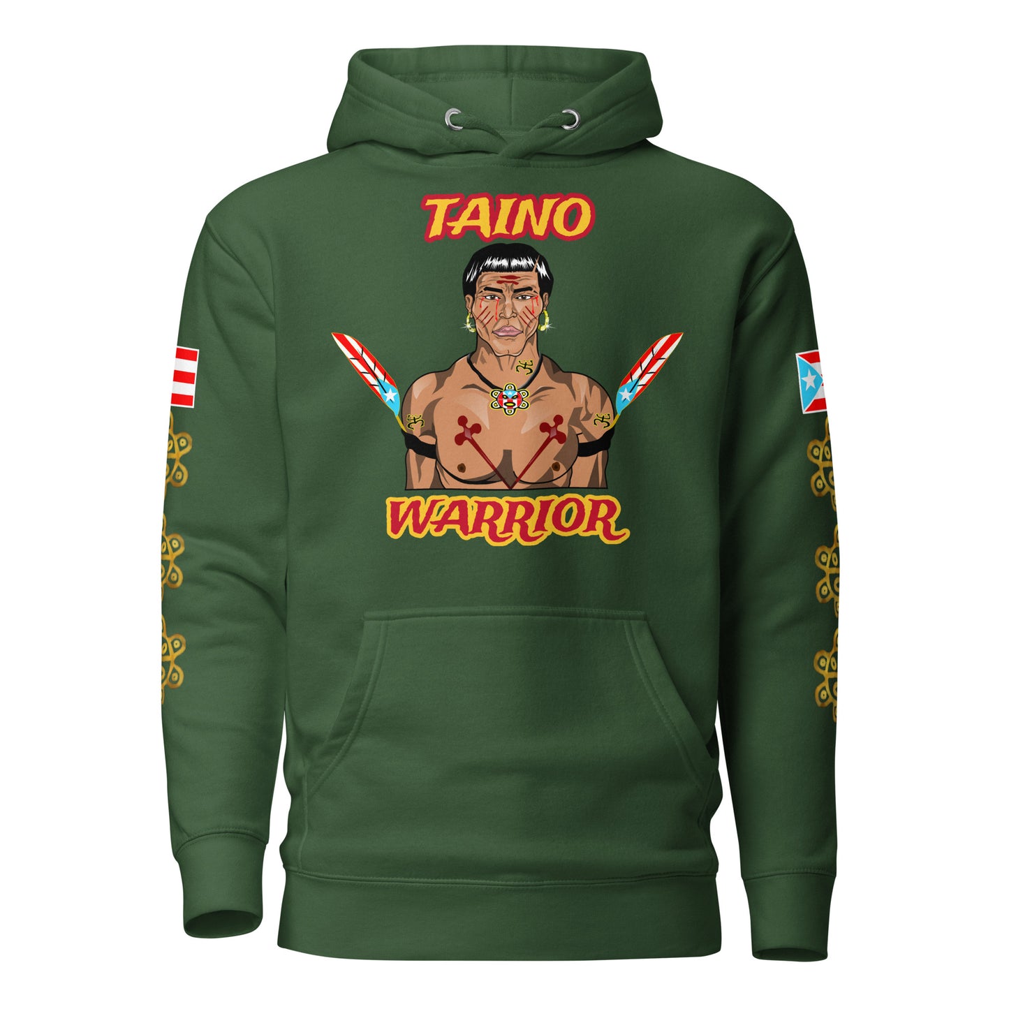 TAINO WARRIOR - EL CACIQUE (PREMIUM HOODIE)