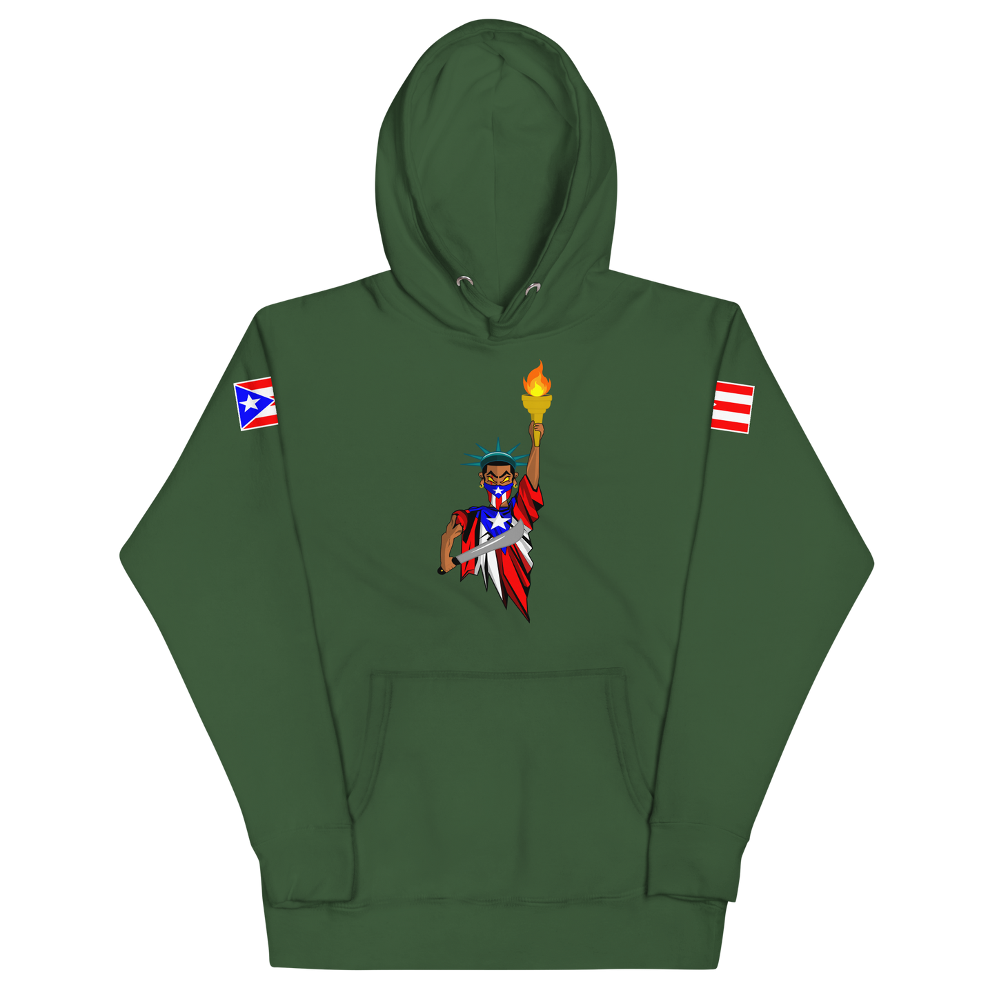 LATIN POWER STATUE OF LIBERTY (PREMIUM HOODIE)