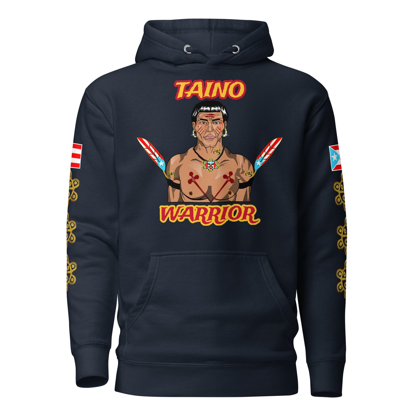 TAINO WARRIOR - EL CACIQUE (PREMIUM HOODIE)