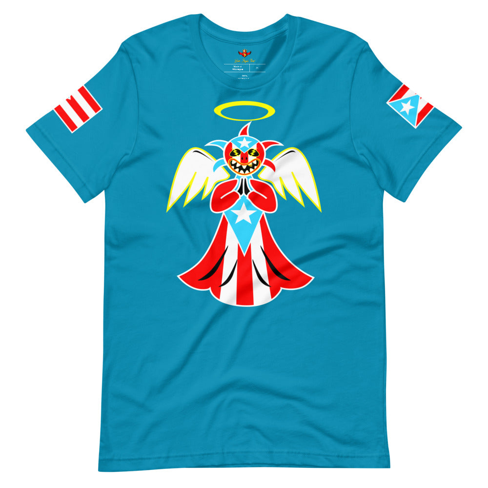 El Santo Boriken - Sky Blu 1 (PREMIUM TEE)