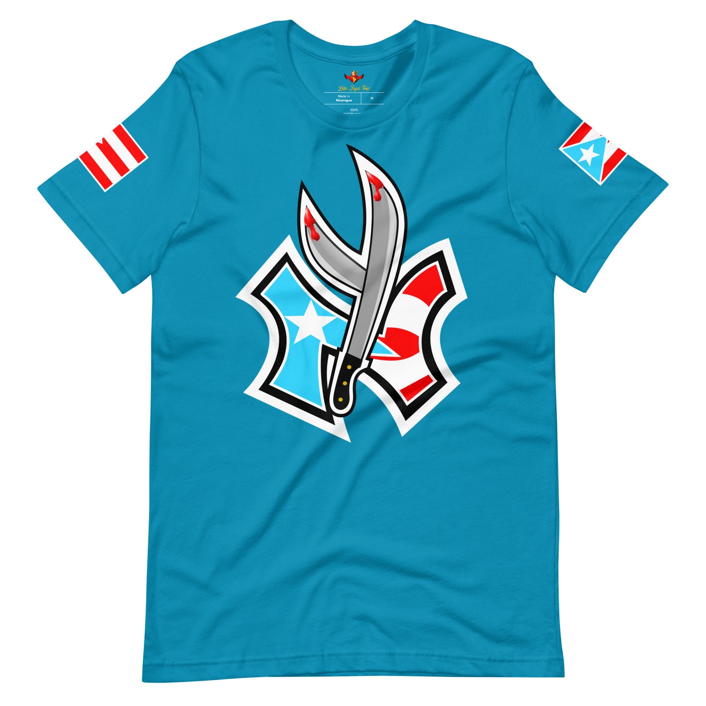 NUYO RICAN - SKY BLU1 (PREMIUM TEE)