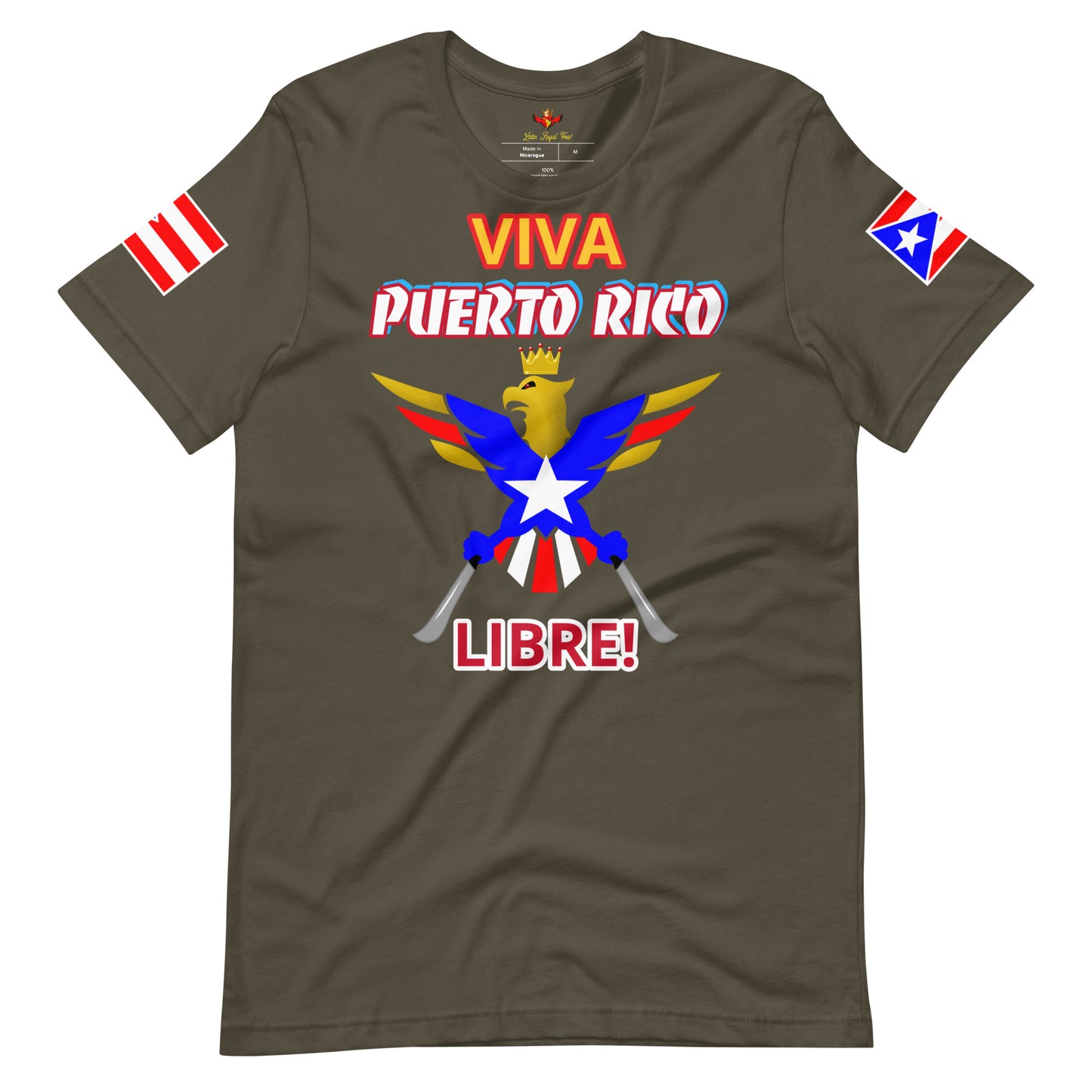 VIVA PUERTO RICO LIBRE! (PREMIUM TEE)
