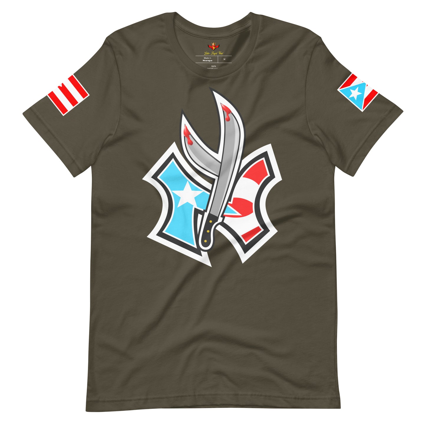 NUYO RICAN - SKY BLU1 (PREMIUM TEE)