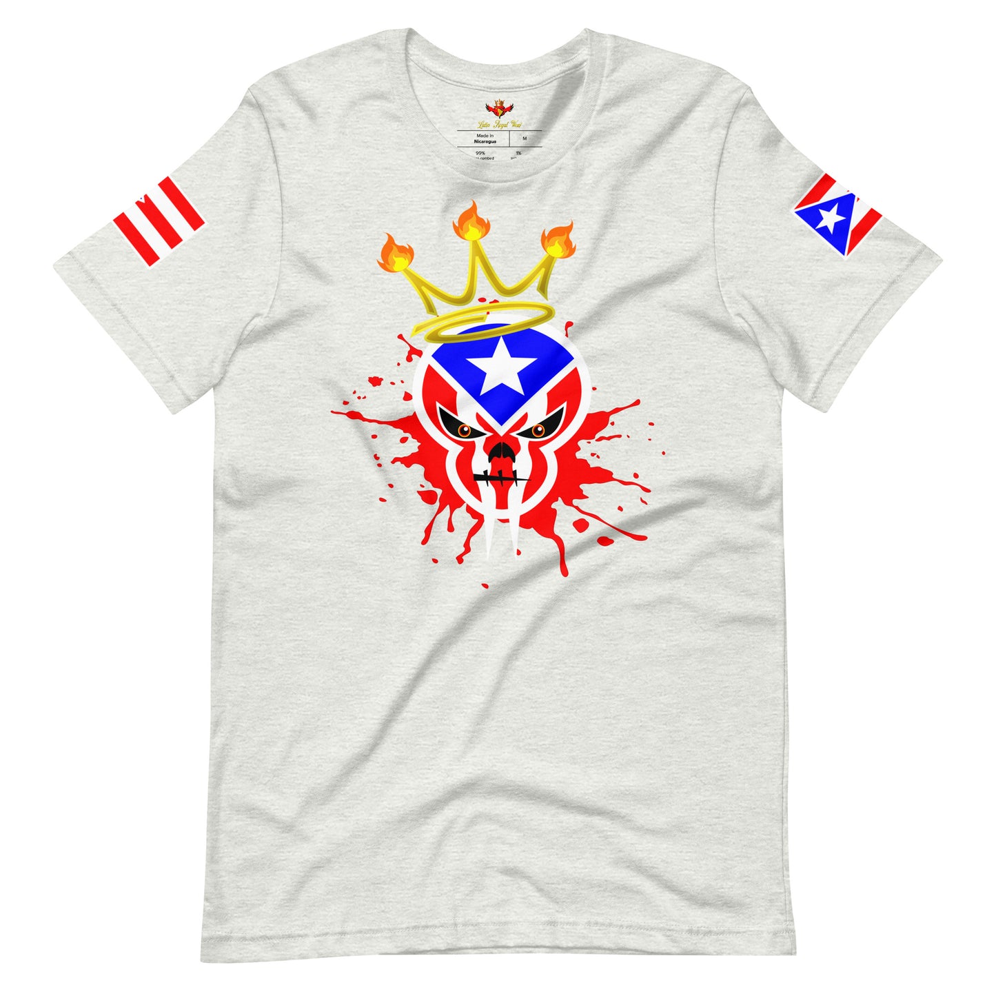 GRAFFITI REBEL SKULL - PR (PREMIUM TEE)