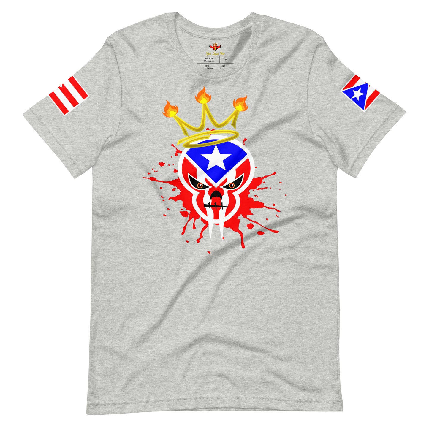 GRAFFITI REBEL SKULL - PR (PREMIUM TEE)