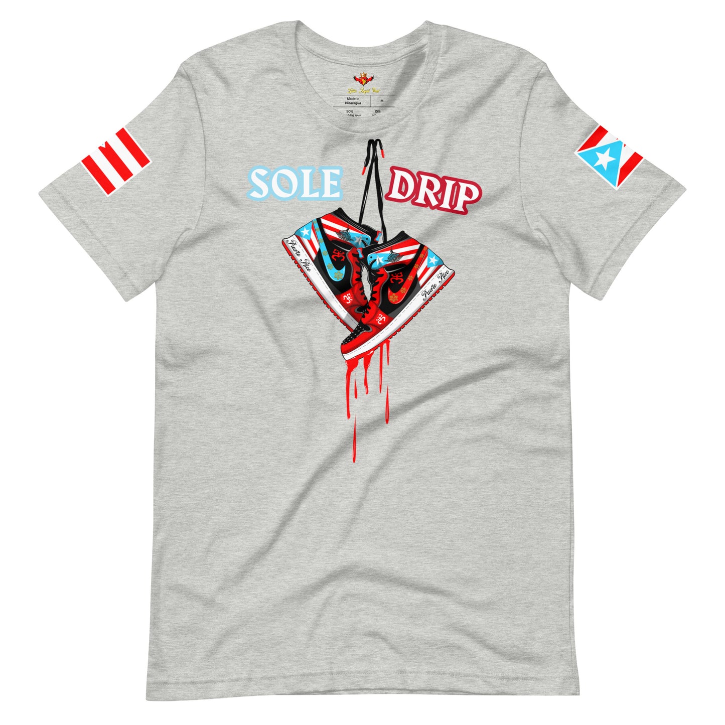 PR AIR JORDAN 1 - SOLE DRIP (PREMIUM TEE)