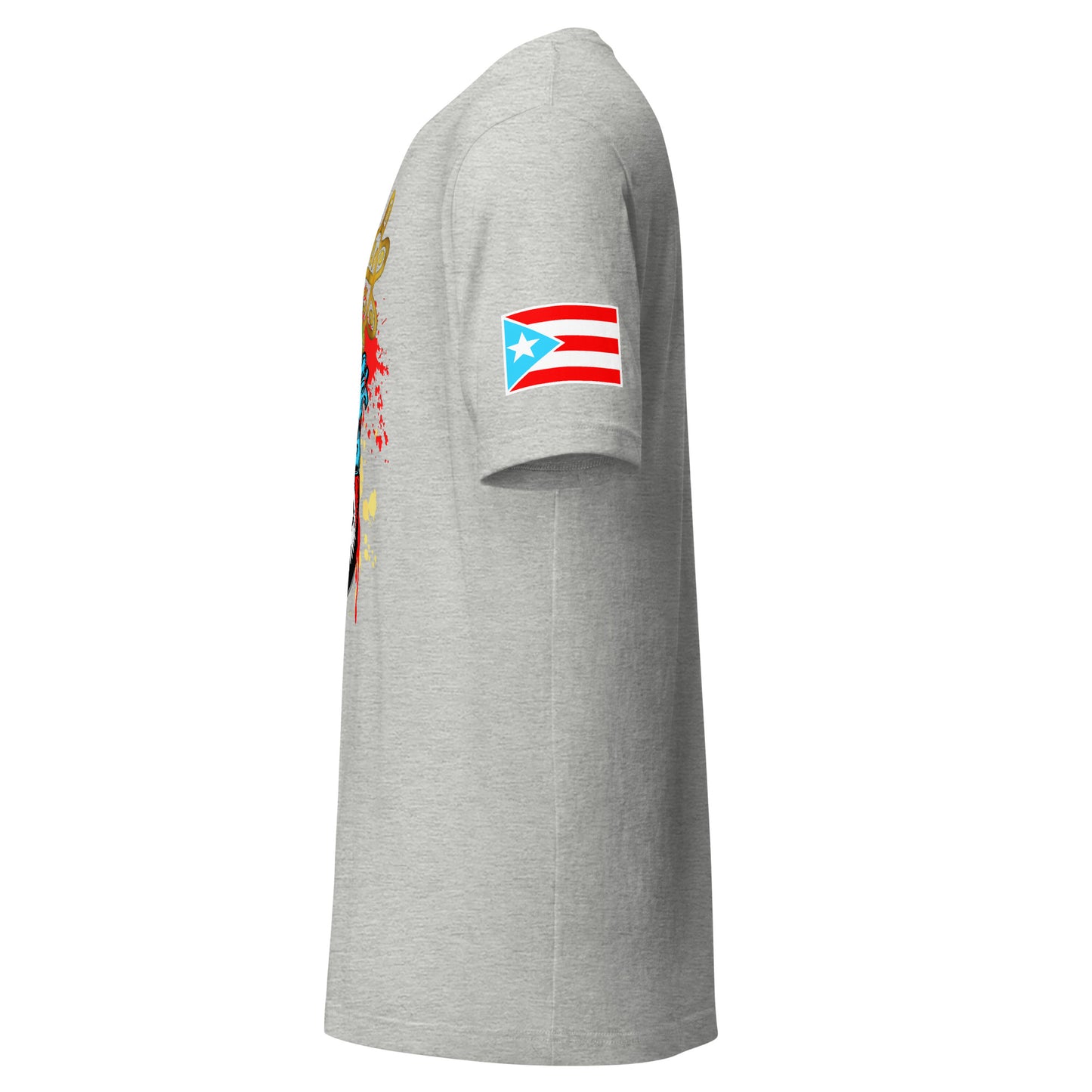 BORICUA DE CORAZON - SPLATTER (PREMIUM TEE)