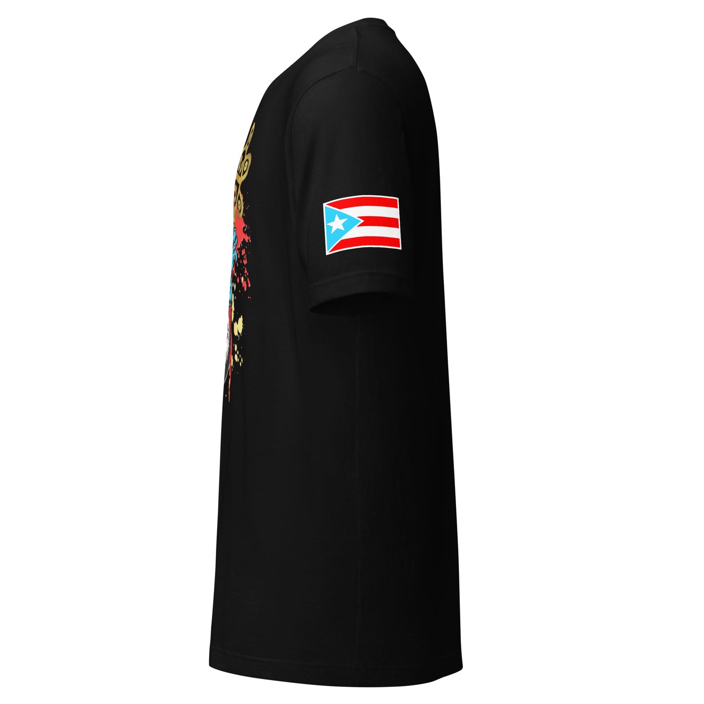 BORICUA DE CORAZON - SPLATTER (PREMIUM TEE)