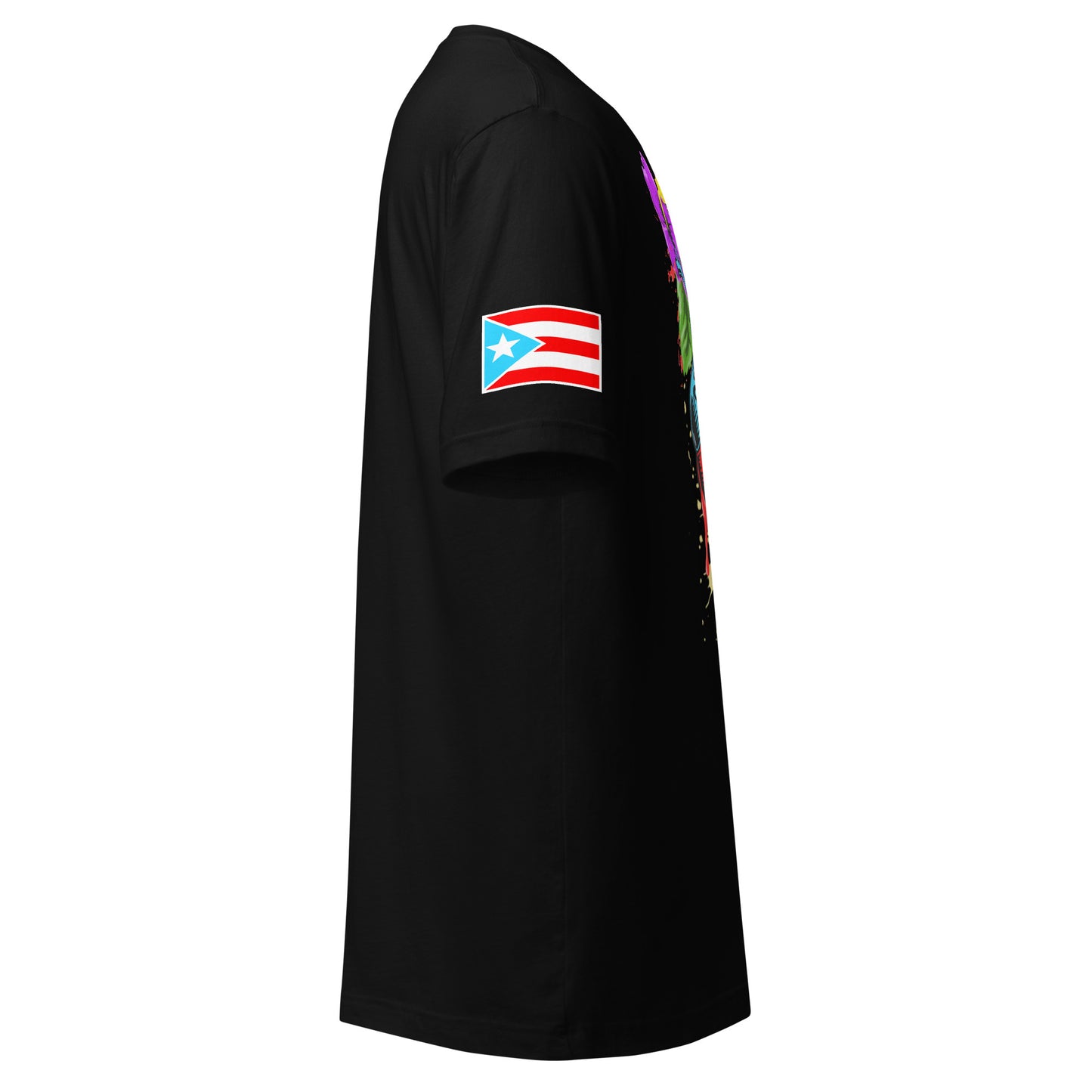 BORICUA DE CORAZON - SPLATTER (PREMIUM TEE)