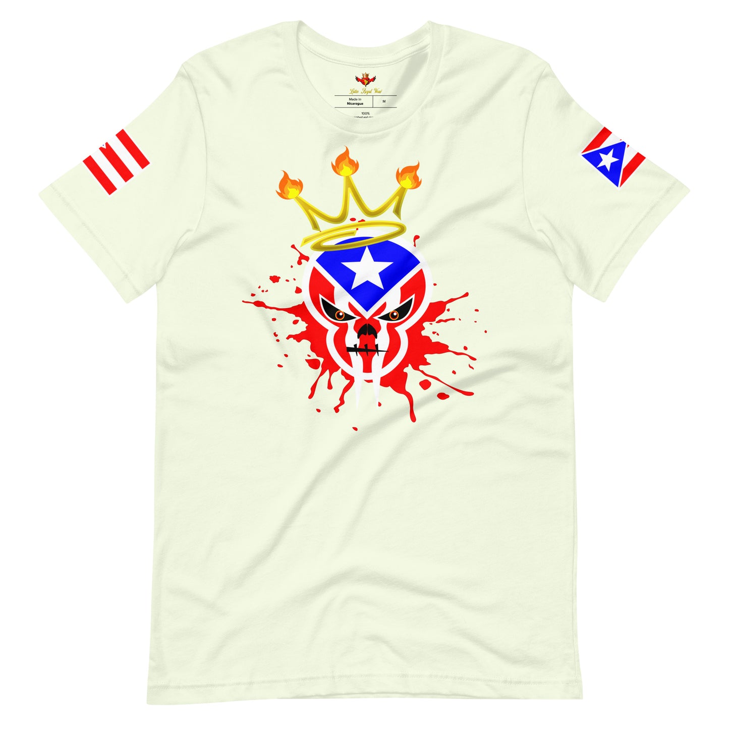 GRAFFITI REBEL SKULL - PR (PREMIUM TEE)