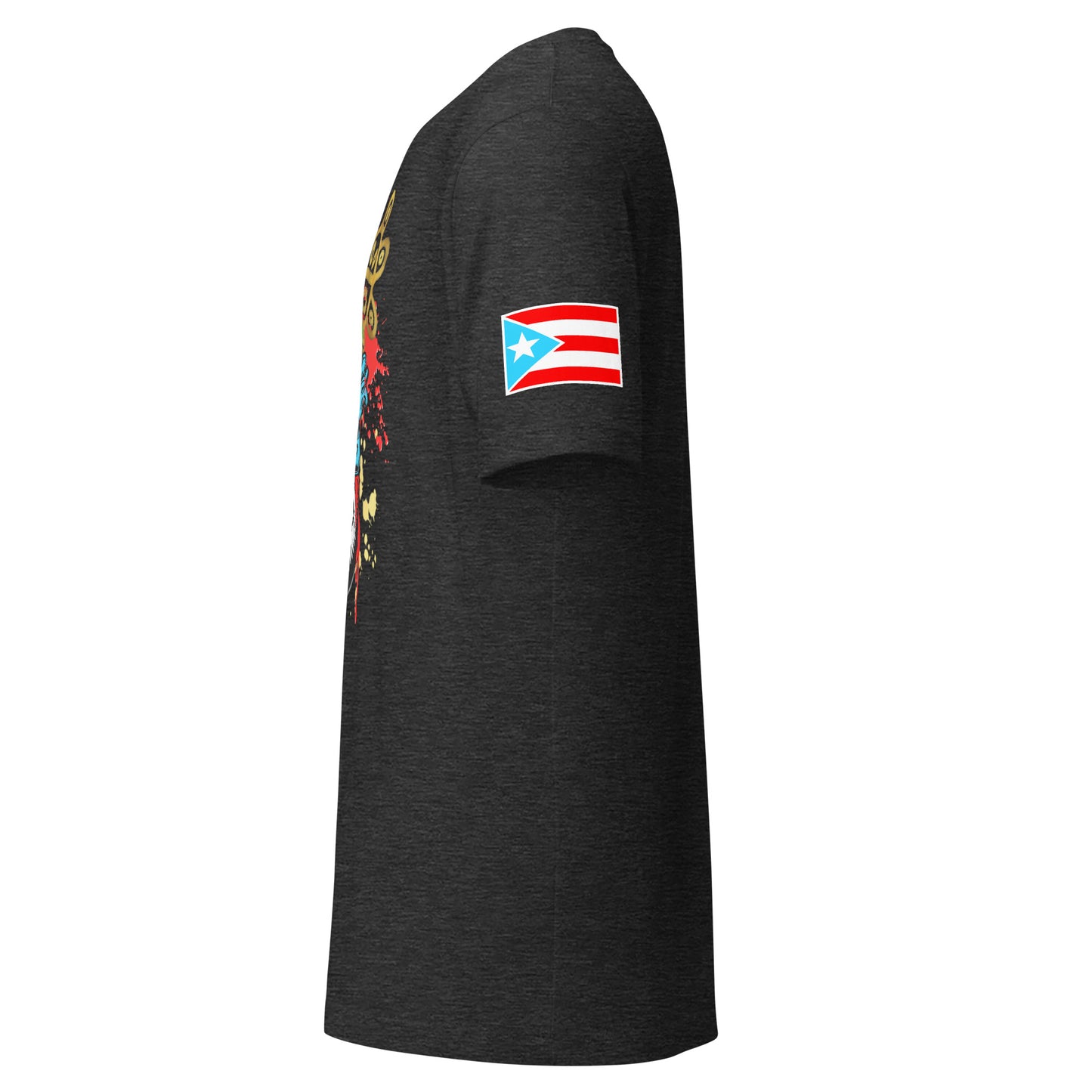 BORICUA DE CORAZON - SPLATTER (PREMIUM TEE)