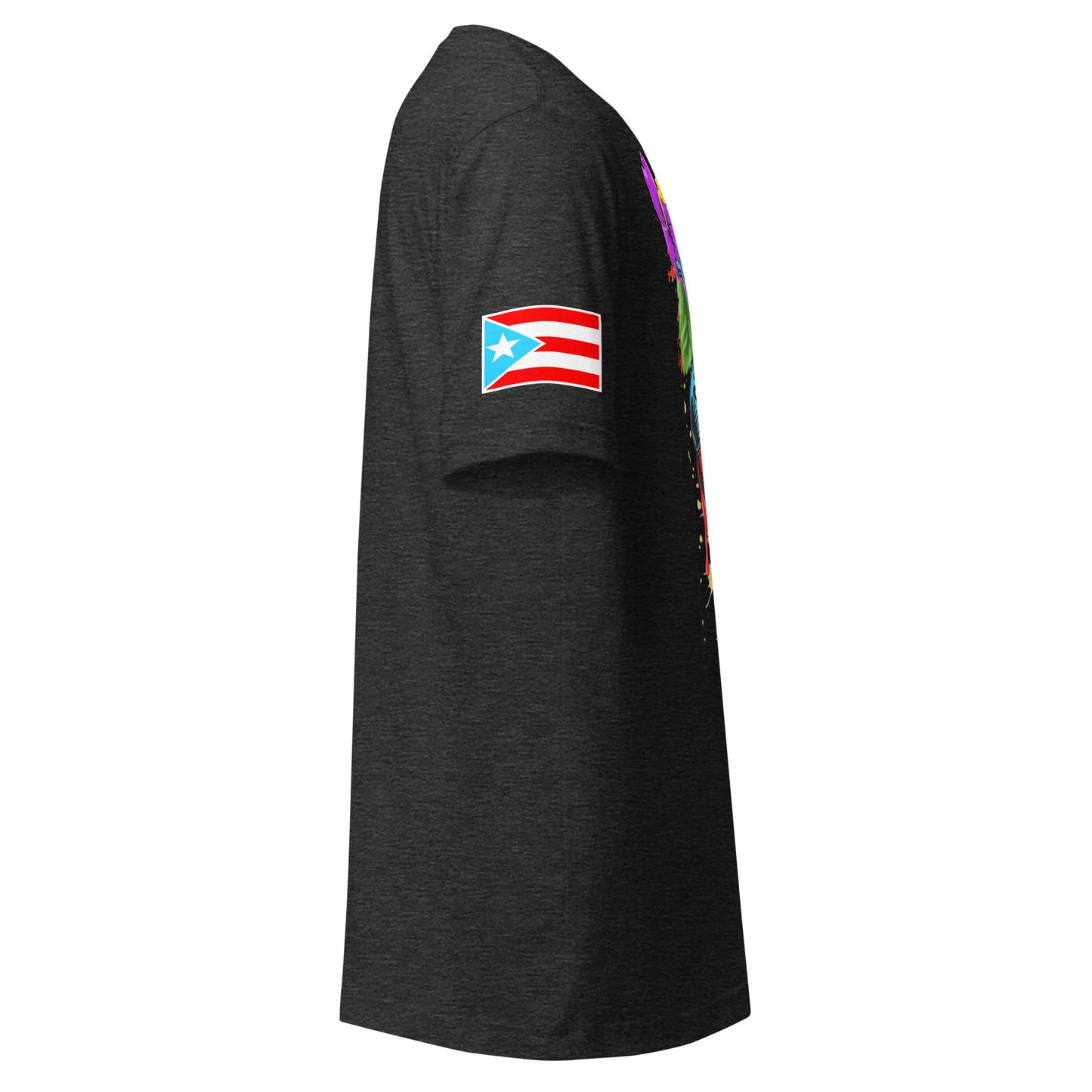 BORICUA DE CORAZON - SPLATTER (PREMIUM TEE)