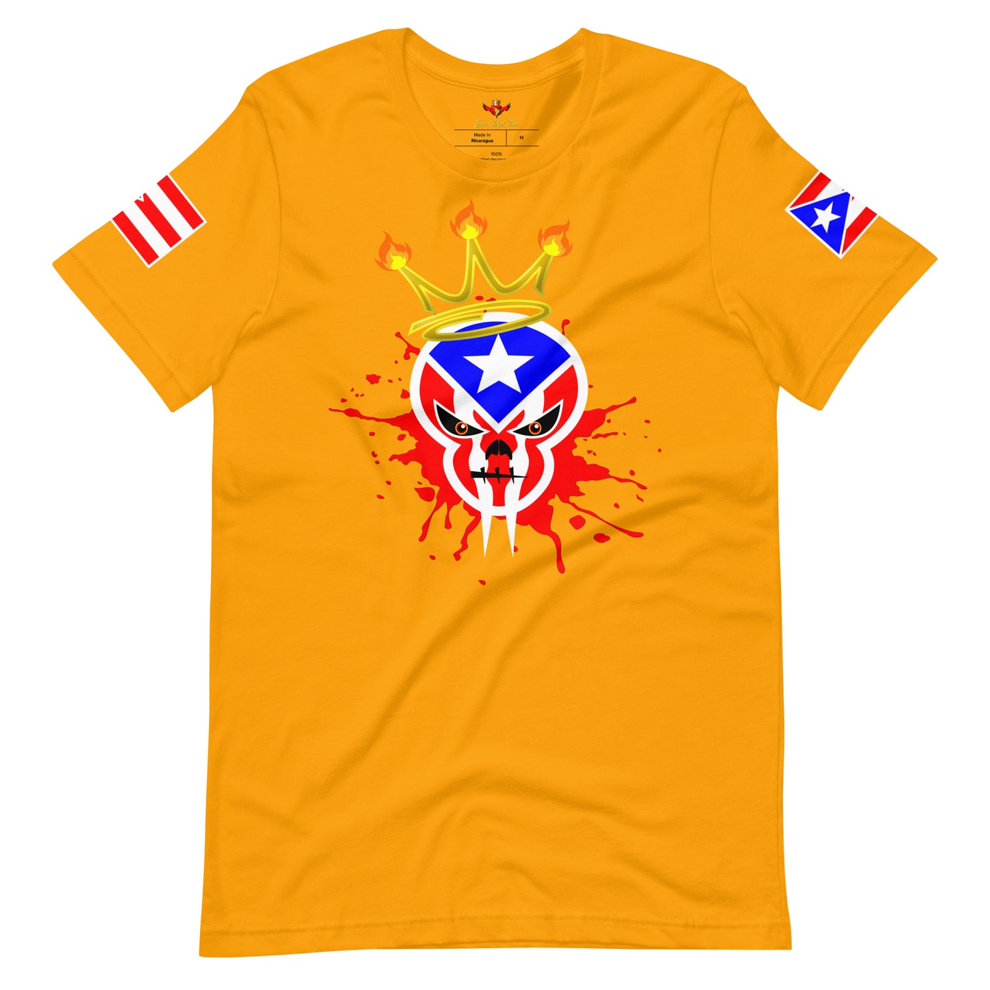 GRAFFITI REBEL SKULL - PR (PREMIUM TEE)