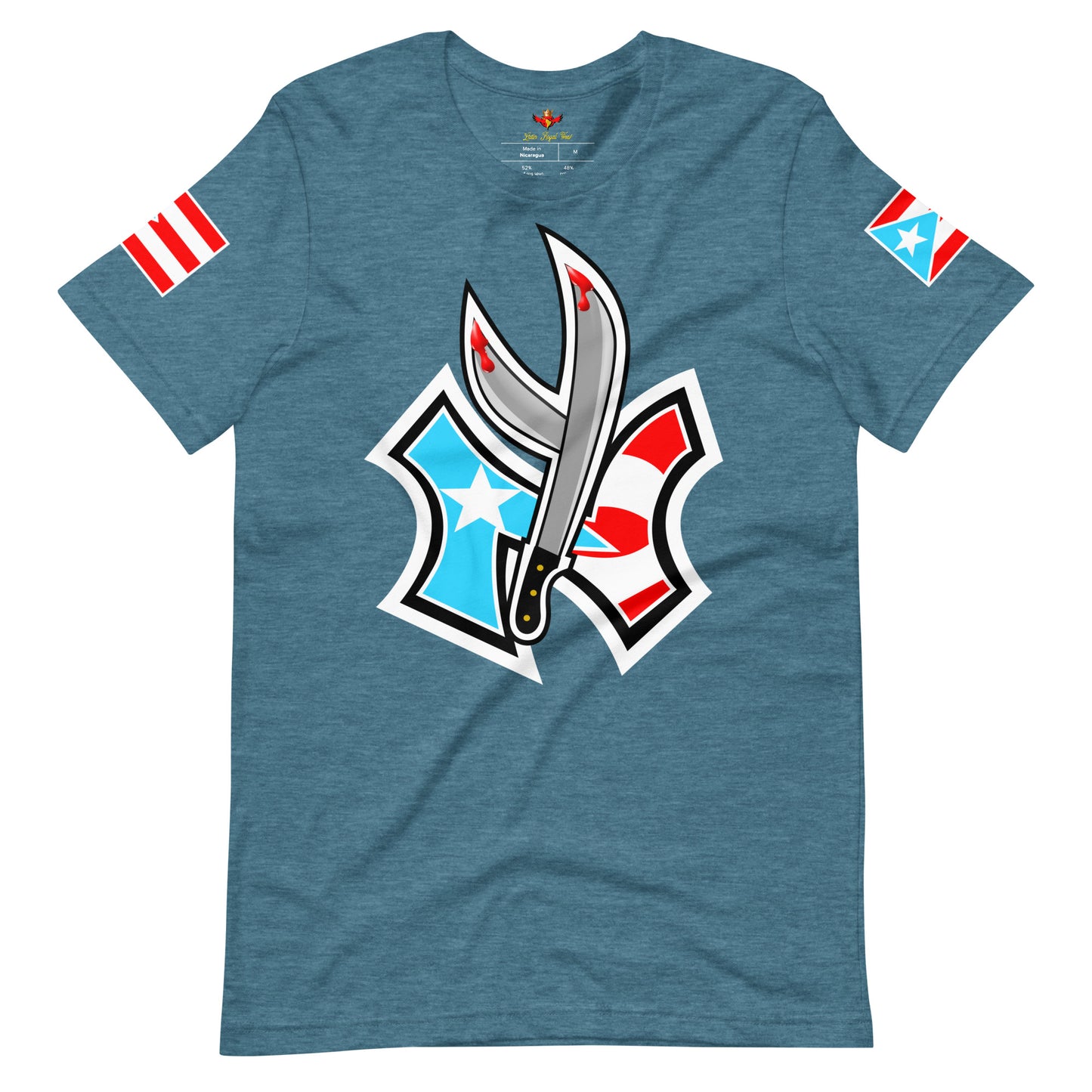 NUYO RICAN - SKY BLU1 (PREMIUM TEE)