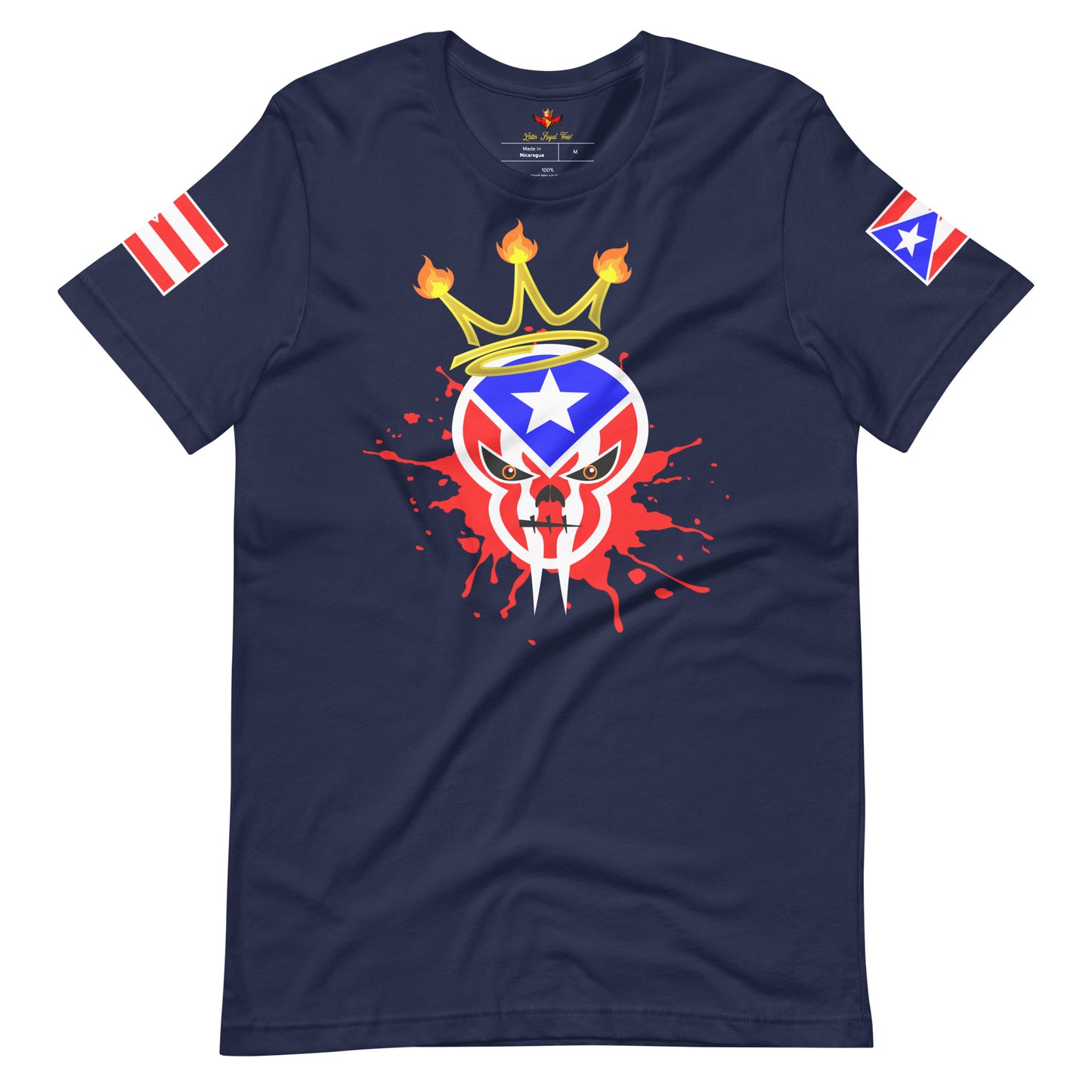 GRAFFITI REBEL SKULL - PR (PREMIUM TEE)