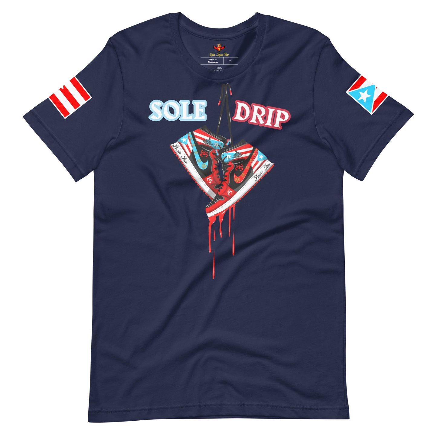 PR AIR JORDAN 1 - SOLE DRIP (PREMIUM TEE)