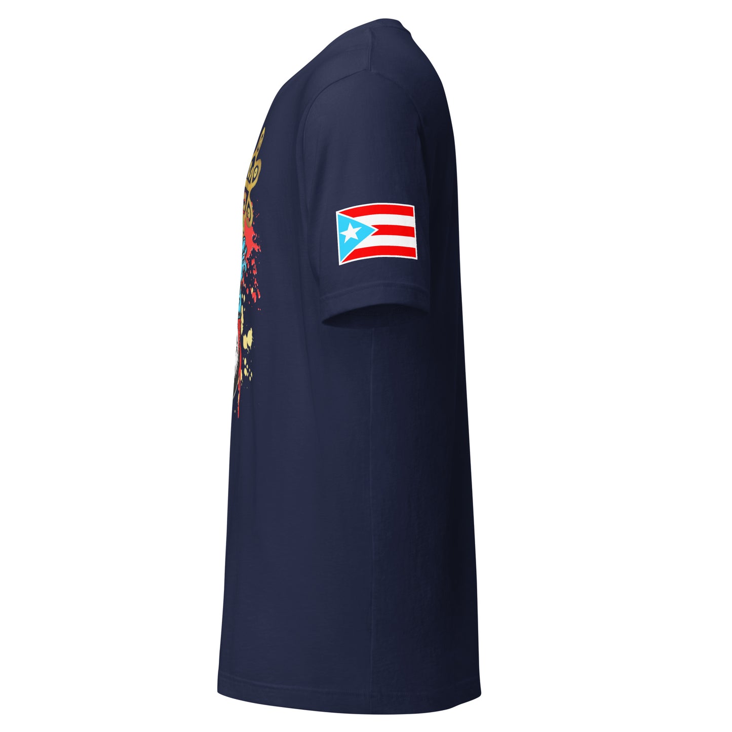 BORICUA DE CORAZON - SPLATTER (PREMIUM TEE)