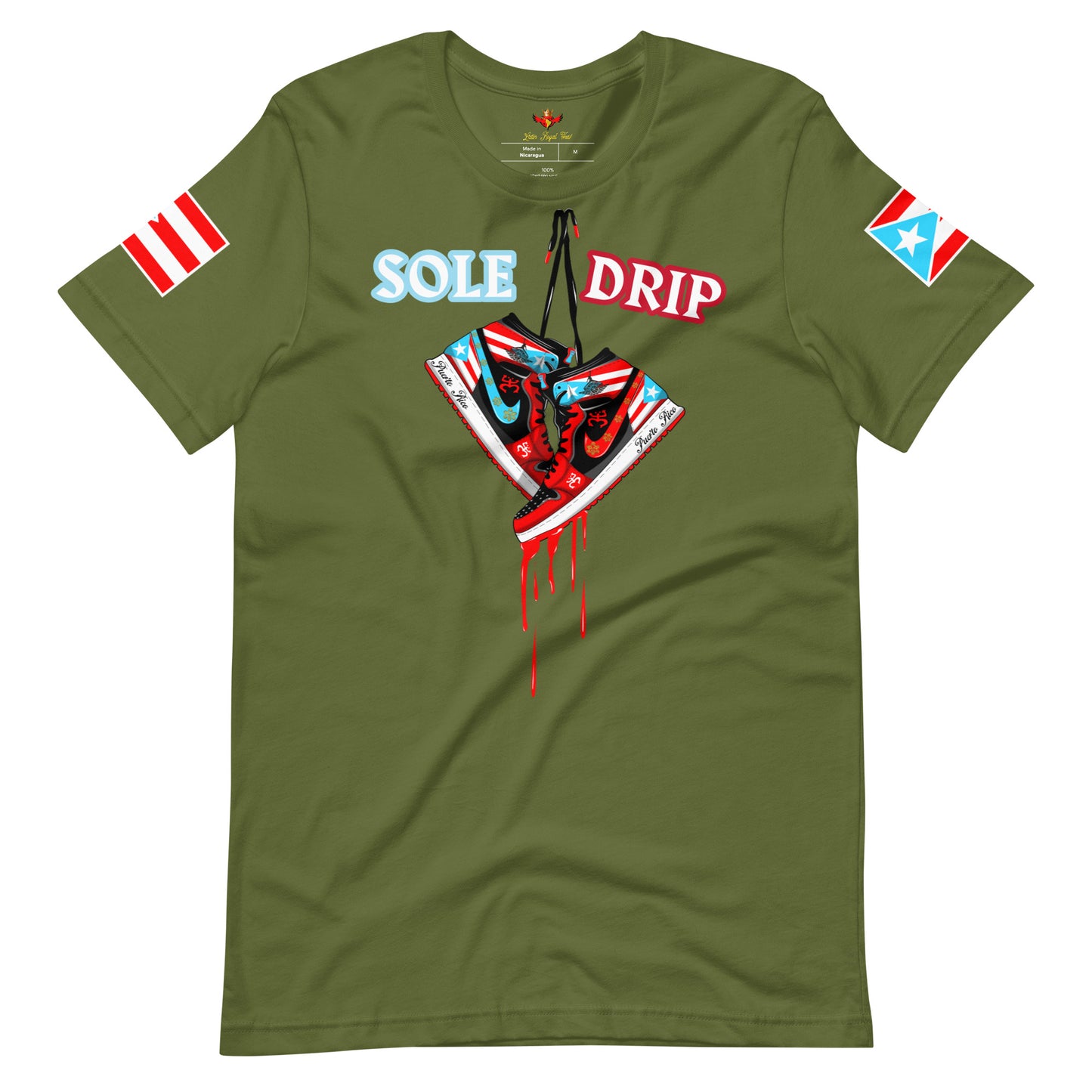 PR AIR JORDAN 1 - SOLE DRIP (PREMIUM TEE)