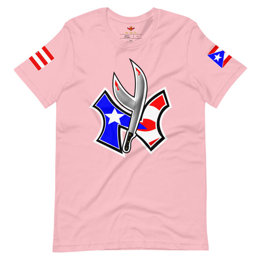 NUYORICAN FLAG - TWIN MACHETE ORIGINAL (PREMIUM TEE)