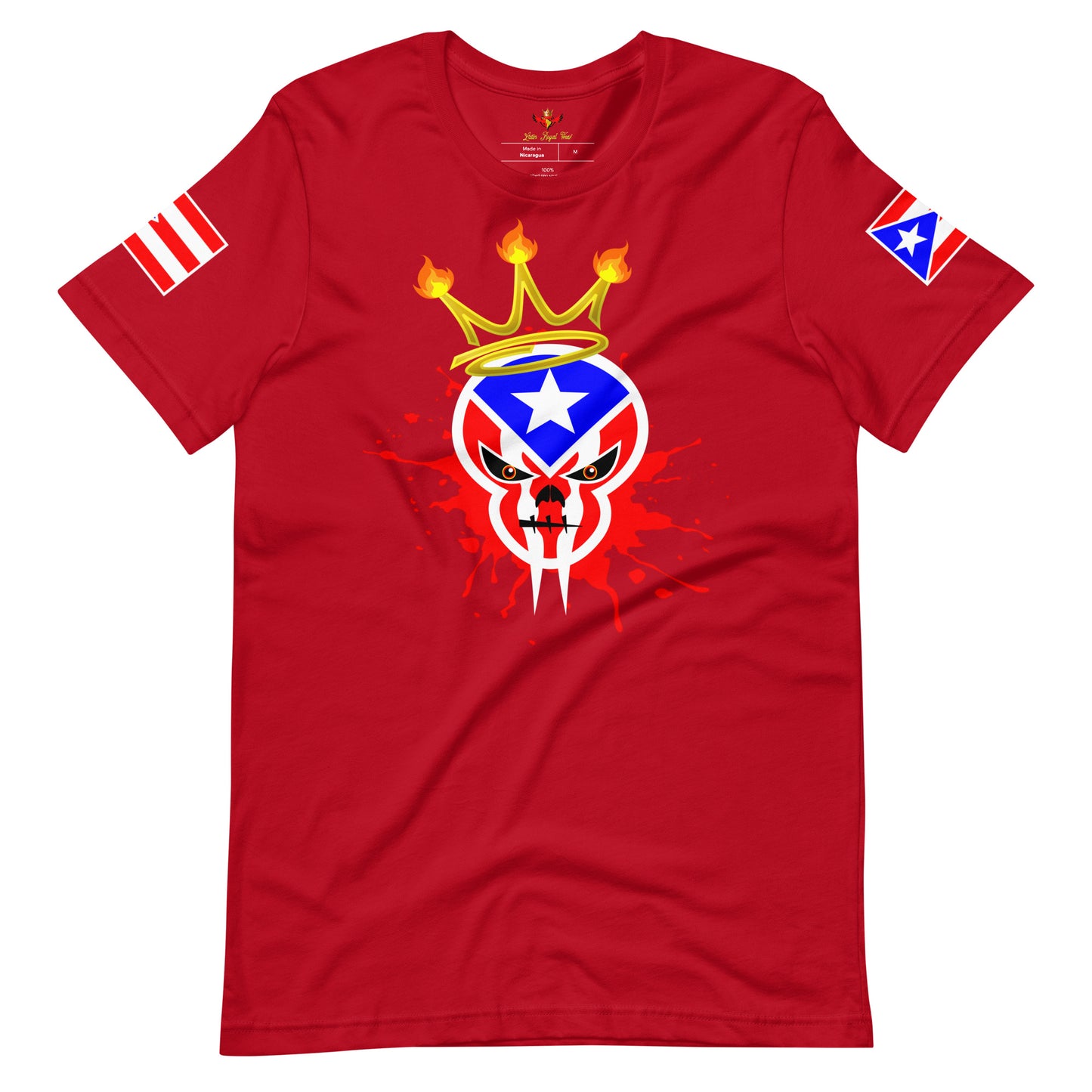 GRAFFITI REBEL SKULL - PR (PREMIUM TEE)