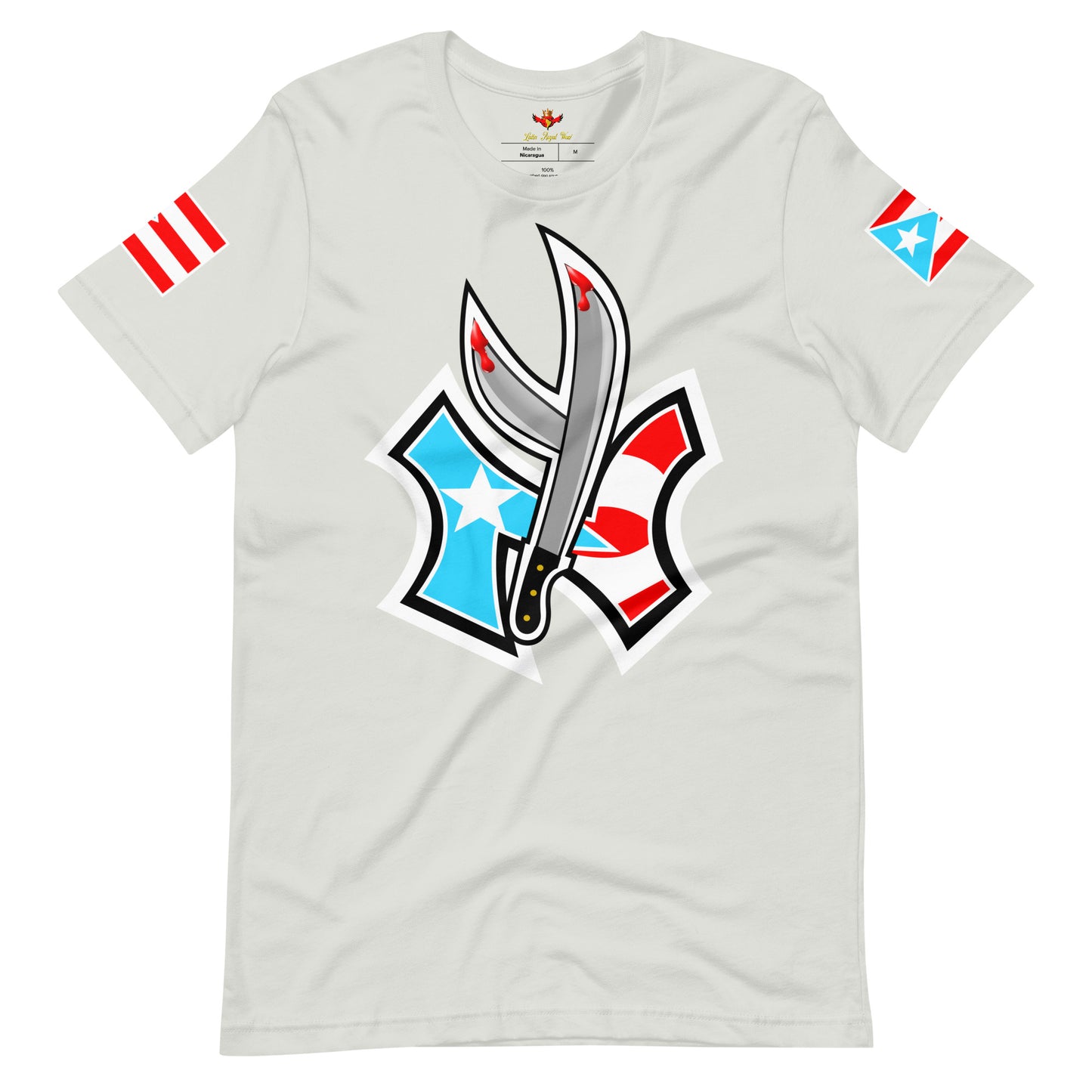 NUYO RICAN - SKY BLU1 (PREMIUM TEE)