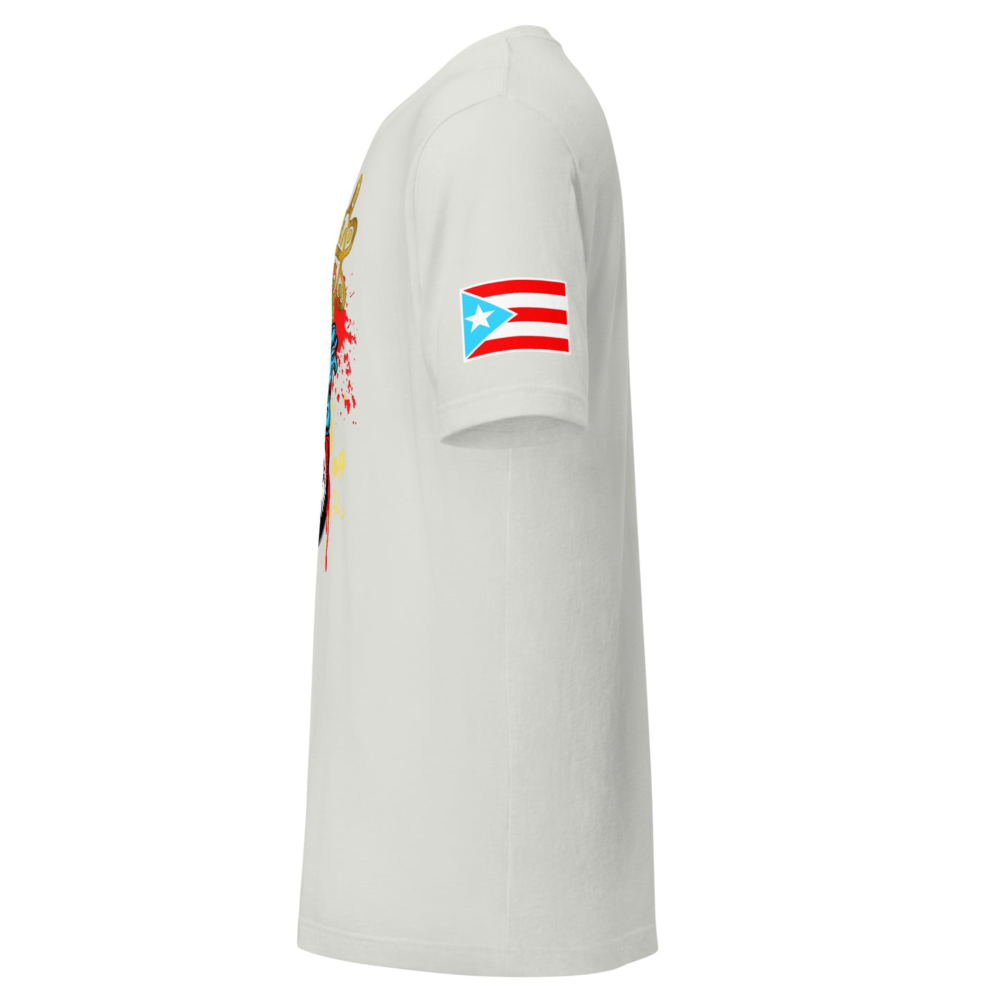 BORICUA DE CORAZON - SPLATTER (PREMIUM TEE)