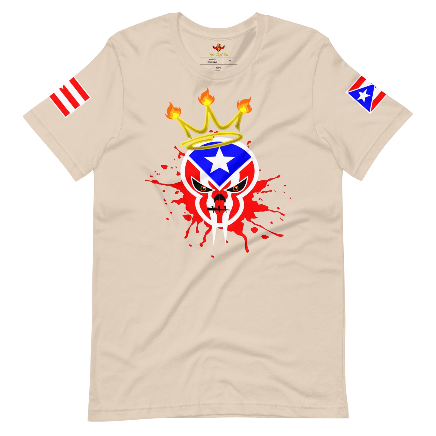 GRAFFITI REBEL SKULL - PR (PREMIUM TEE)