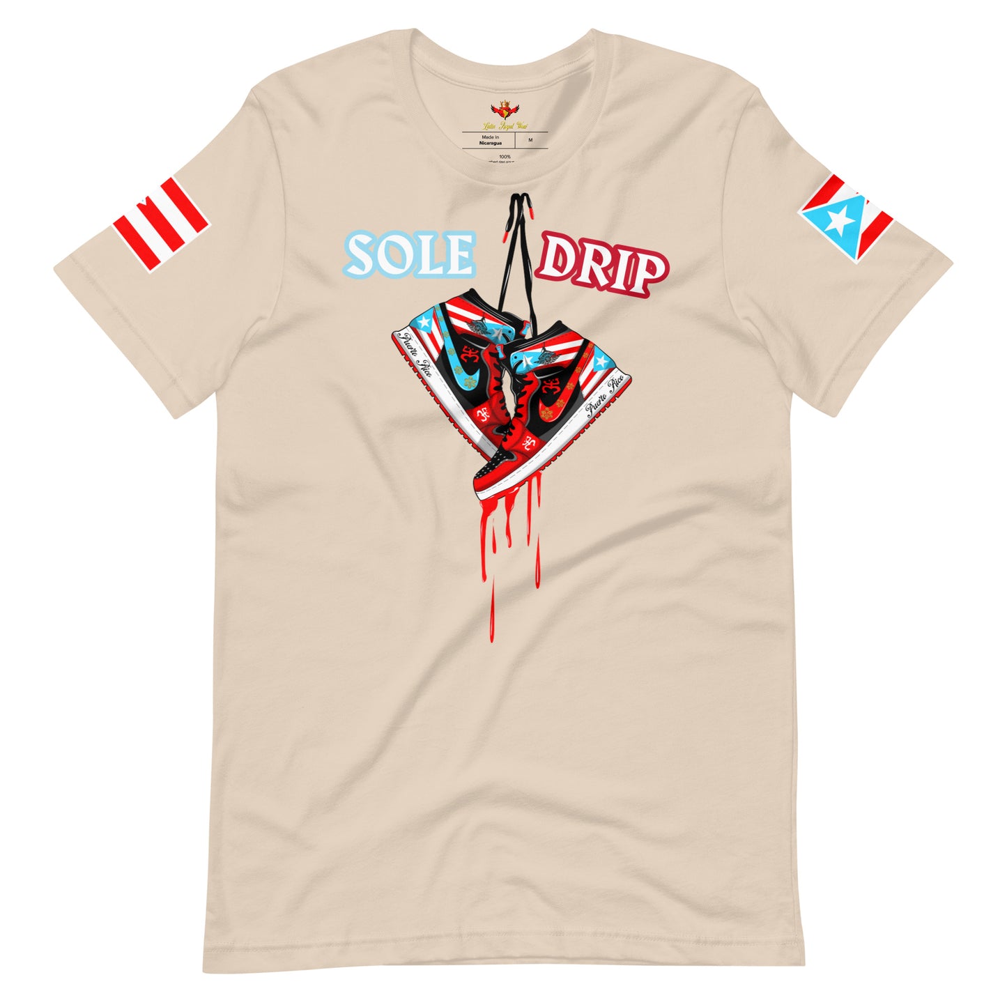 PR AIR JORDAN 1 - SOLE DRIP (PREMIUM TEE)
