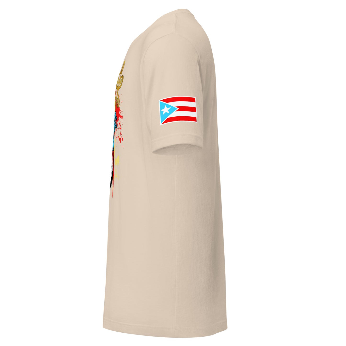 BORICUA DE CORAZON - SPLATTER (PREMIUM TEE)