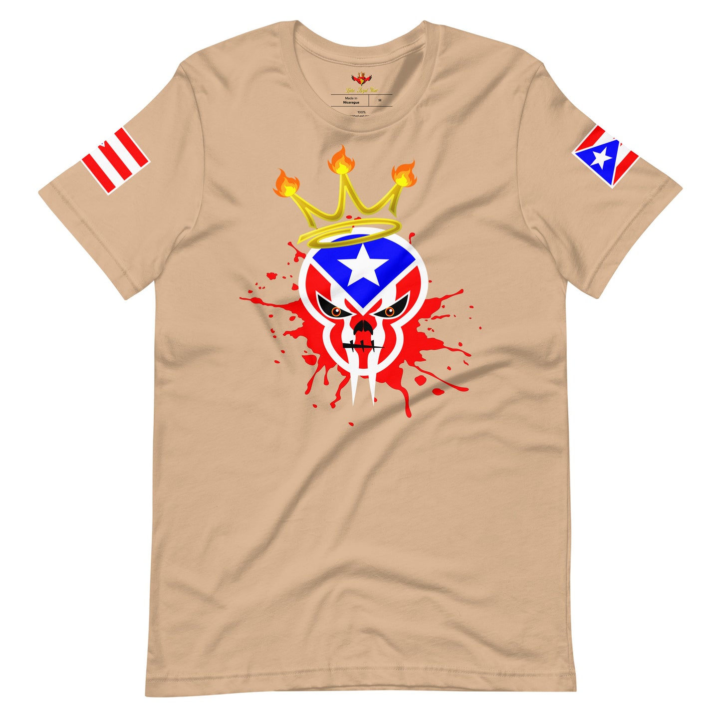 GRAFFITI REBEL SKULL - PR (PREMIUM TEE)
