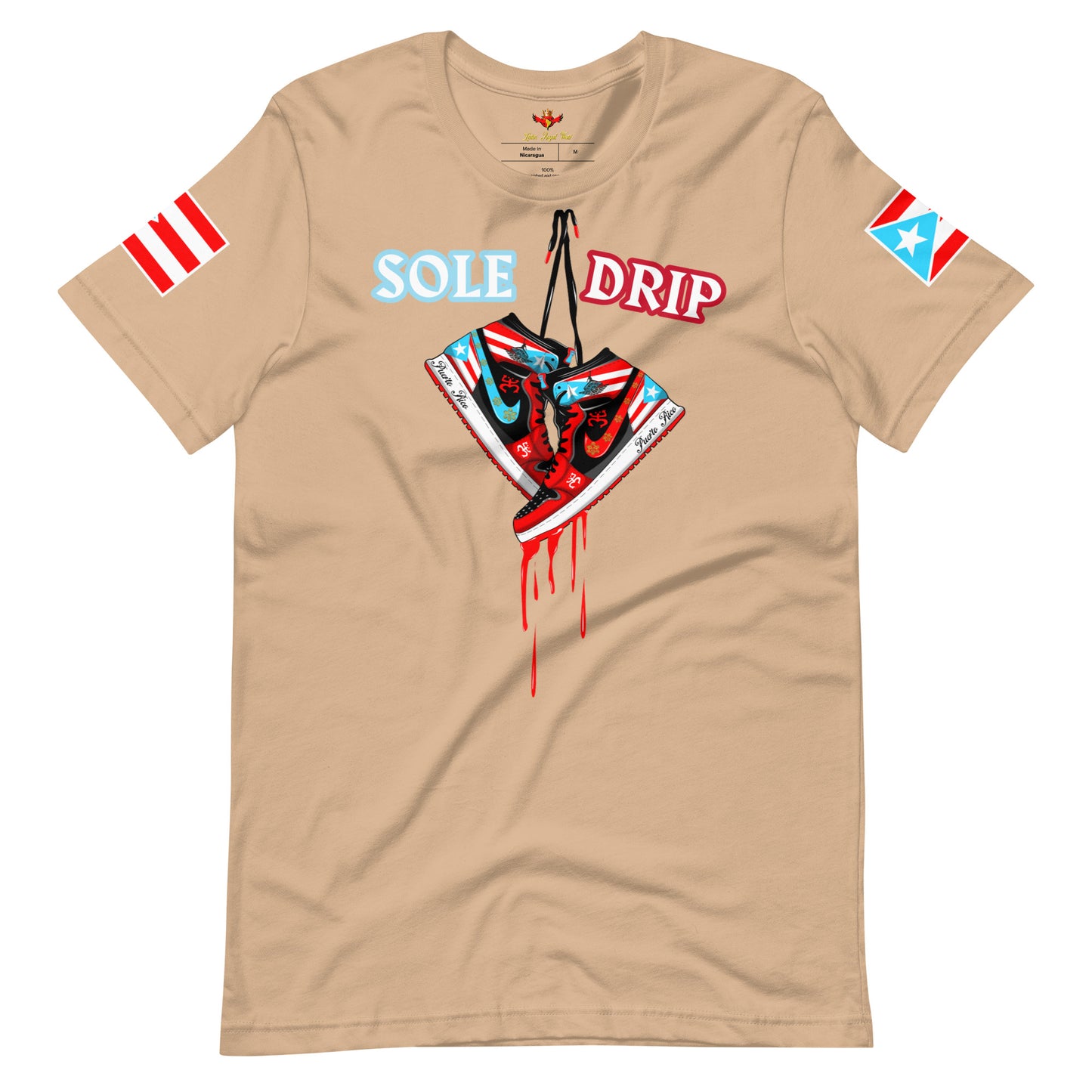 PR AIR JORDAN 1 - SOLE DRIP (PREMIUM TEE)