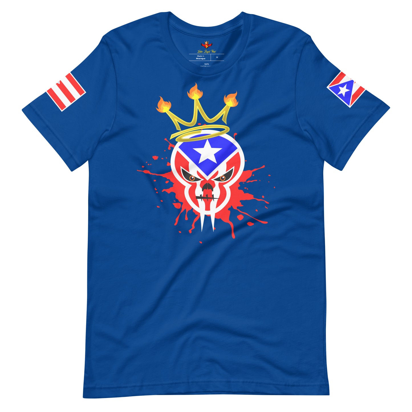 GRAFFITI REBEL SKULL - PR (PREMIUM TEE)