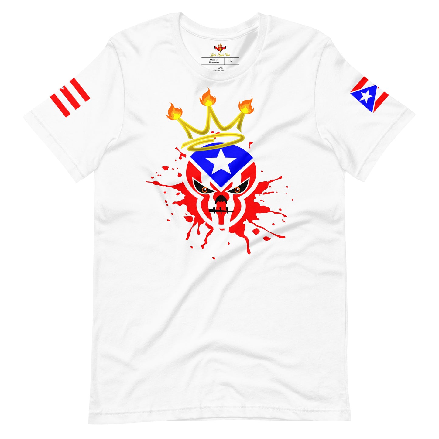 GRAFFITI REBEL SKULL - PR (PREMIUM TEE)
