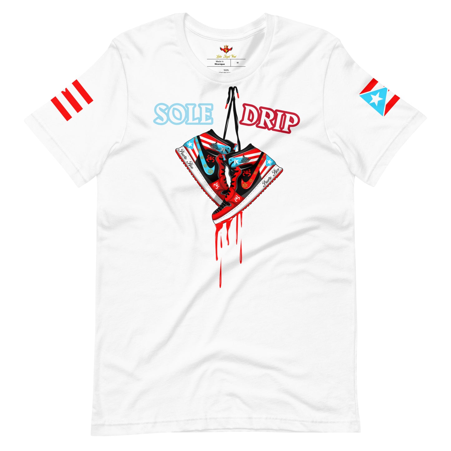 PR AIR JORDAN 1 - SOLE DRIP (PREMIUM TEE)