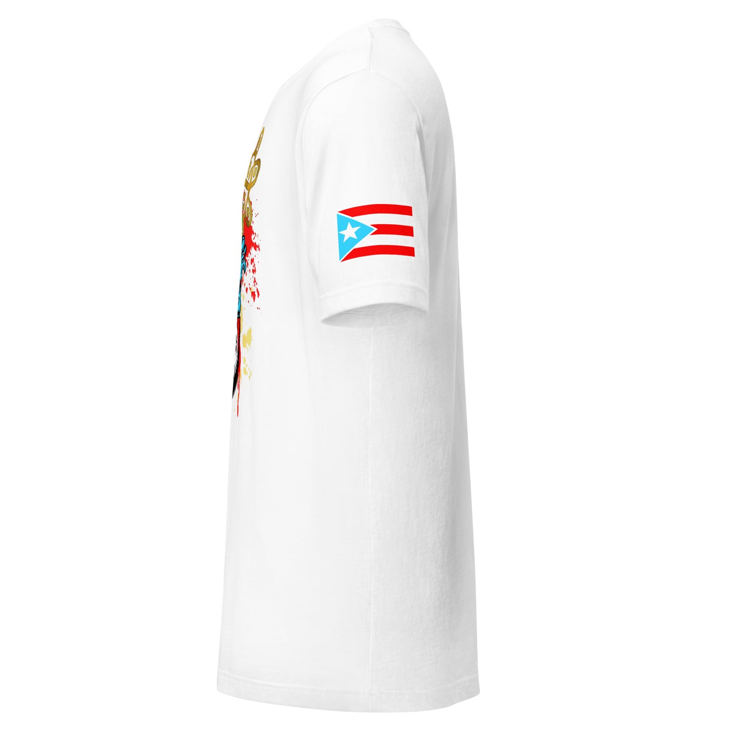 BORICUA DE CORAZON - SPLATTER (PREMIUM TEE)