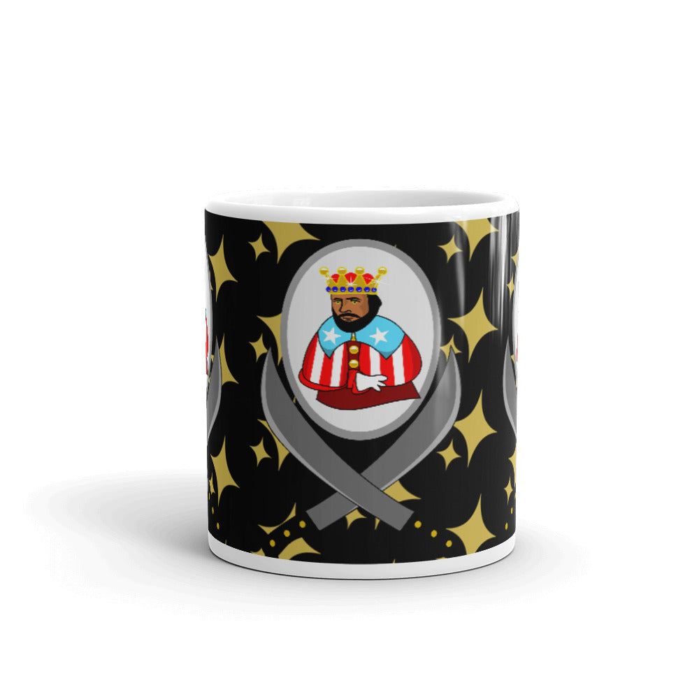 LATIN ROYALTY 2 - GOLD STARS (COFFEE MUG)