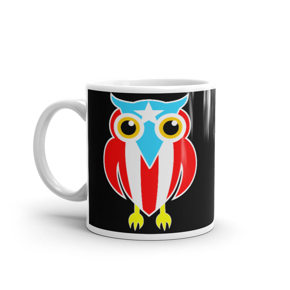 MR. TAINO - THE OWL OF PR (COFFEE MUG)