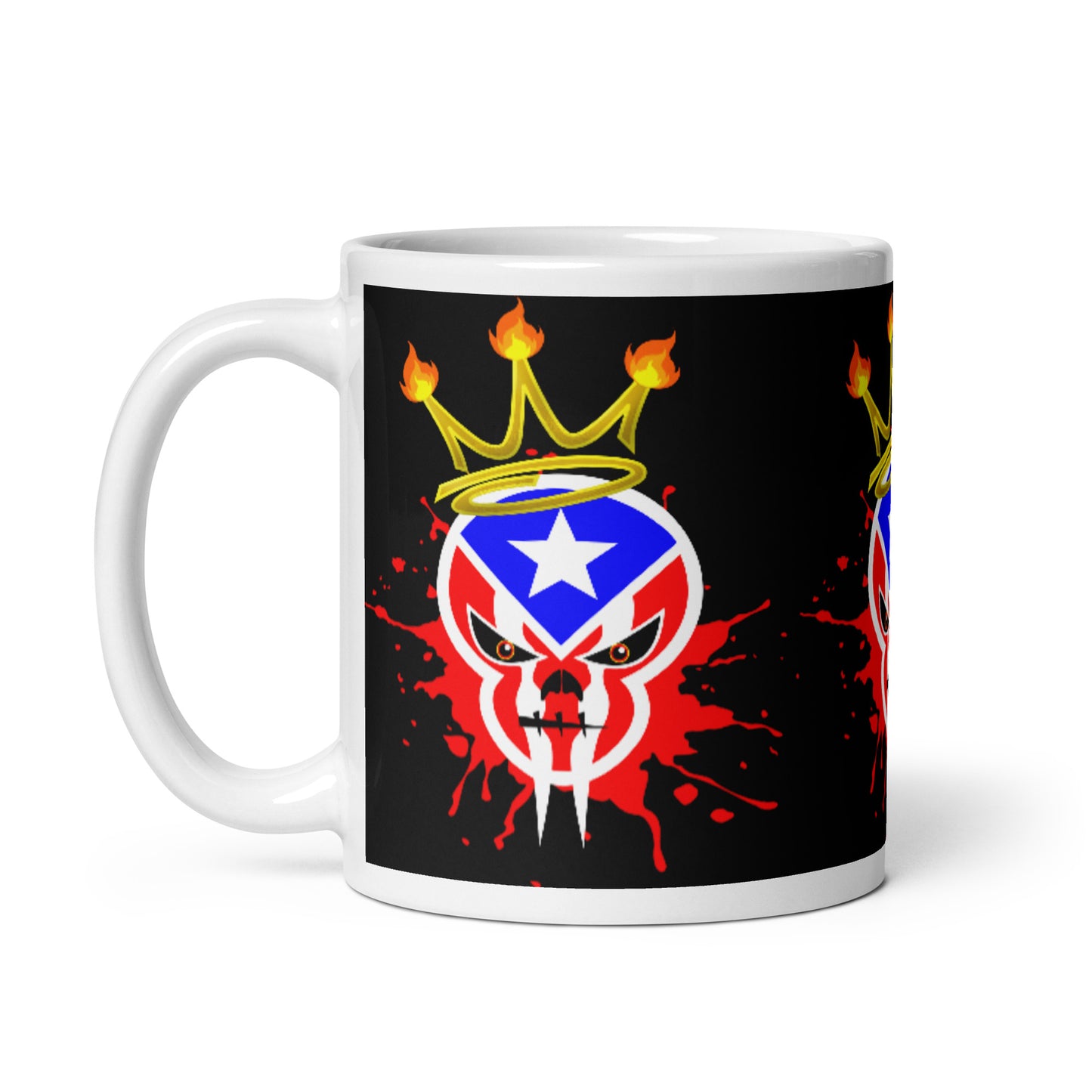 GRAFFITI REBEL SKULL (COFFEE MUG)