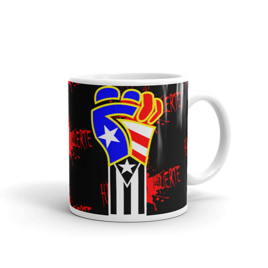 POWER RESISTANCE FIST - HASTA LA MUERTE COFFEE MUG
