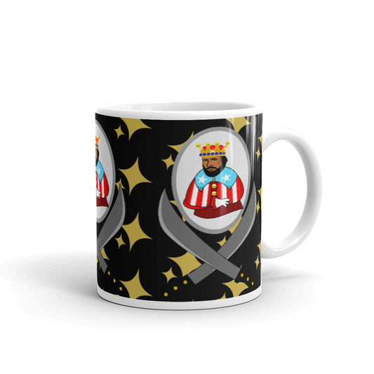 LATIN ROYALTY 2 - GOLD STARS (COFFEE MUG)